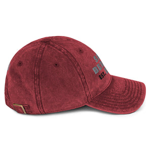 Saint Bernard Dad Est. Date Vintage Cotton Twill Cap - Lucy + Norman