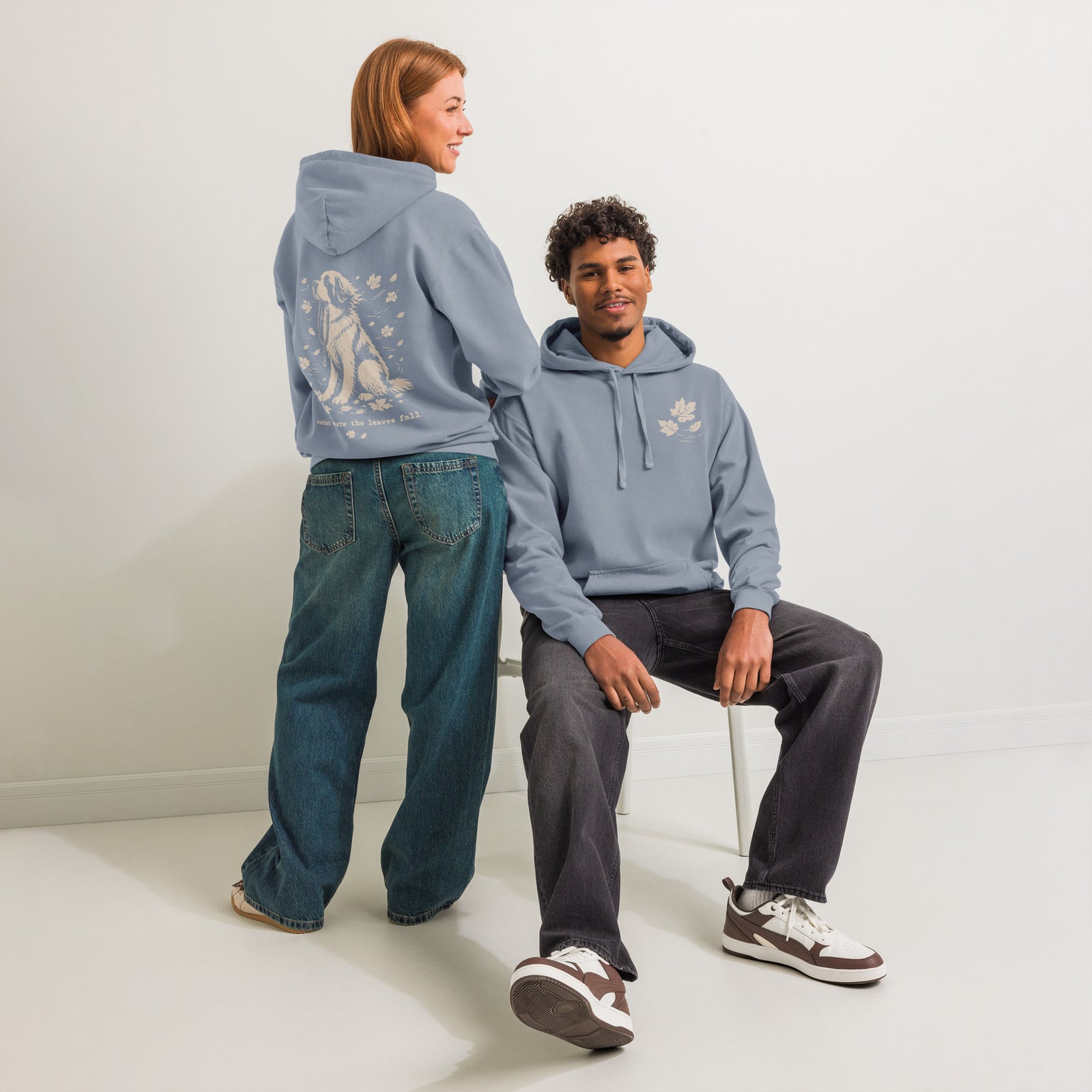 Wander Where the Leaves Fall Back Hoodie