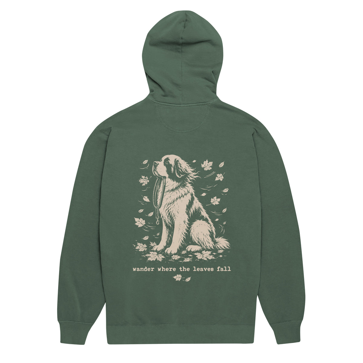 Wander Where the Leaves Fall Back Hoodie