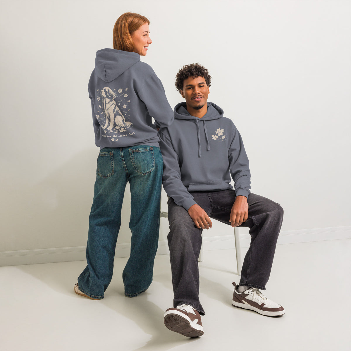 Wander Where the Leaves Fall Back Hoodie