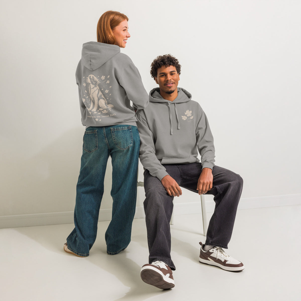 Wander Where the Leaves Fall Back Hoodie