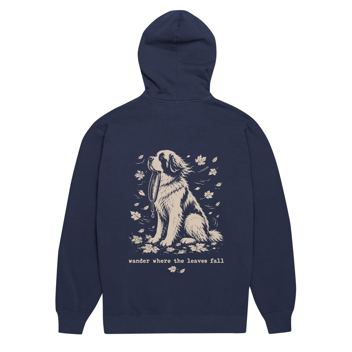 Wander Where the Leaves Fall Back Hoodie