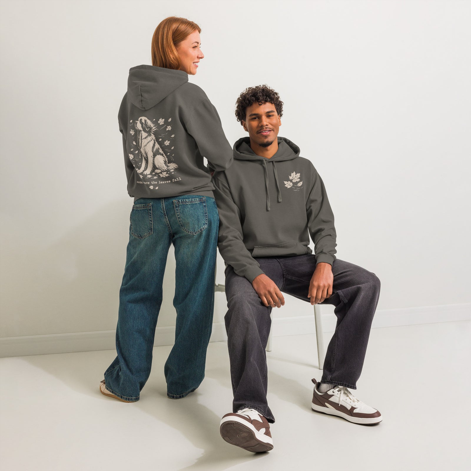 Wander Where the Leaves Fall Back Hoodie