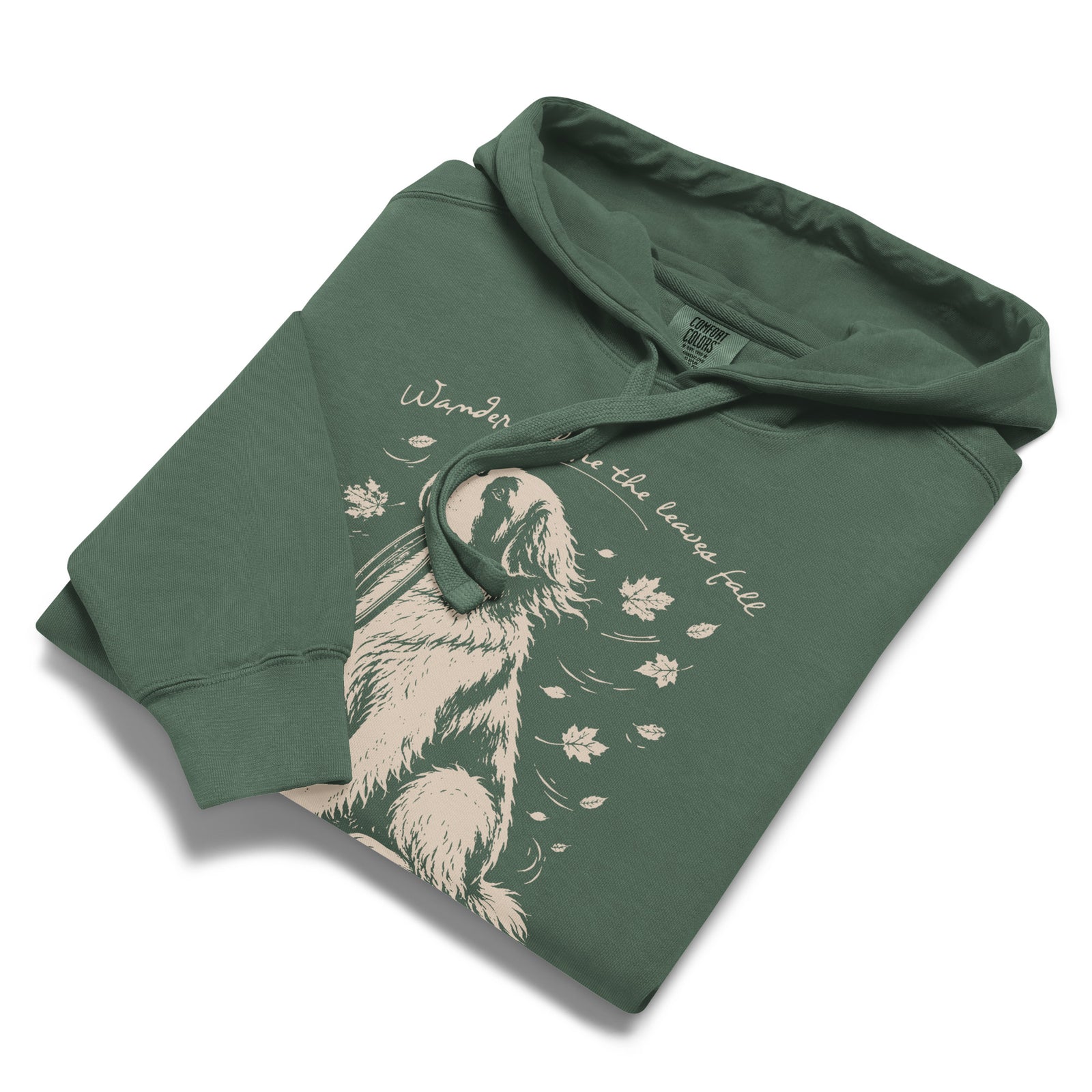 Wander Where the Leaves Fall Comfort Colors® Hoodie