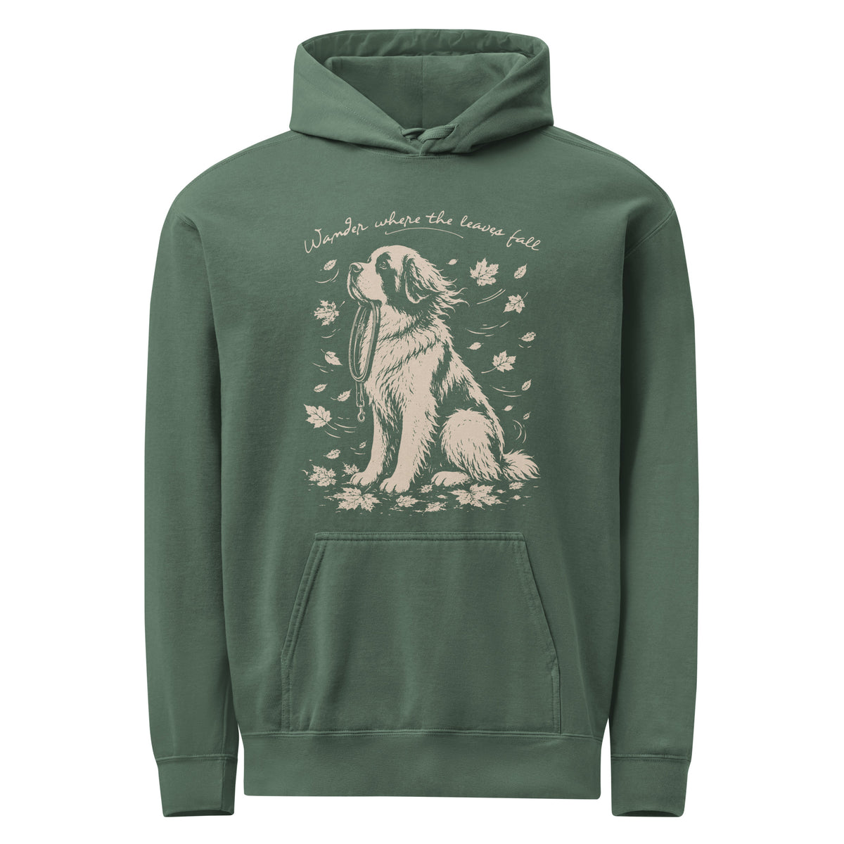 Wander Where the Leaves Fall Comfort Colors® Hoodie