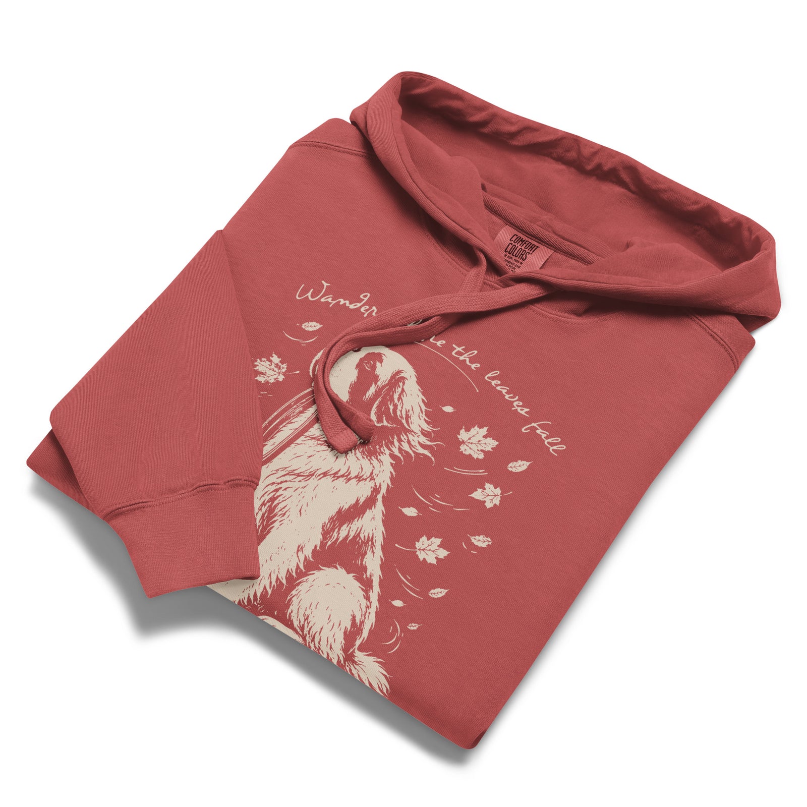 Wander Where the Leaves Fall Comfort Colors® Hoodie