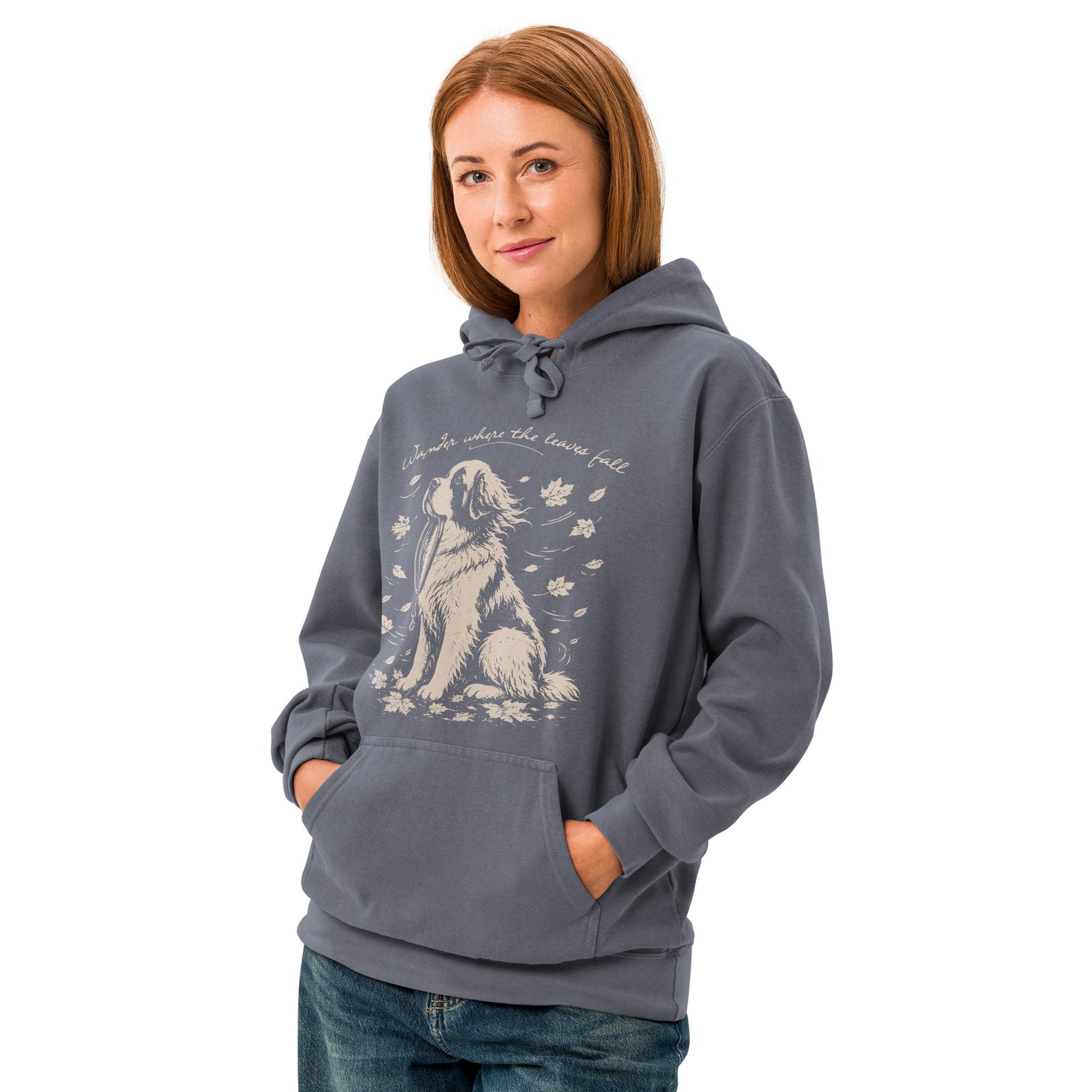 Wander Where the Leaves Fall Comfort Colors® Hoodie