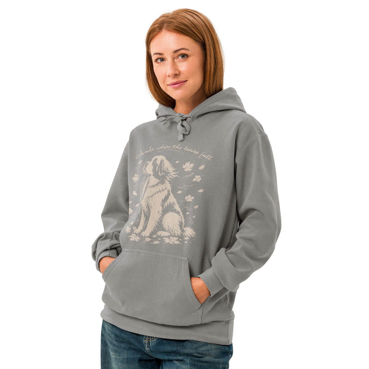 Wander Where the Leaves Fall Comfort Colors® Hoodie