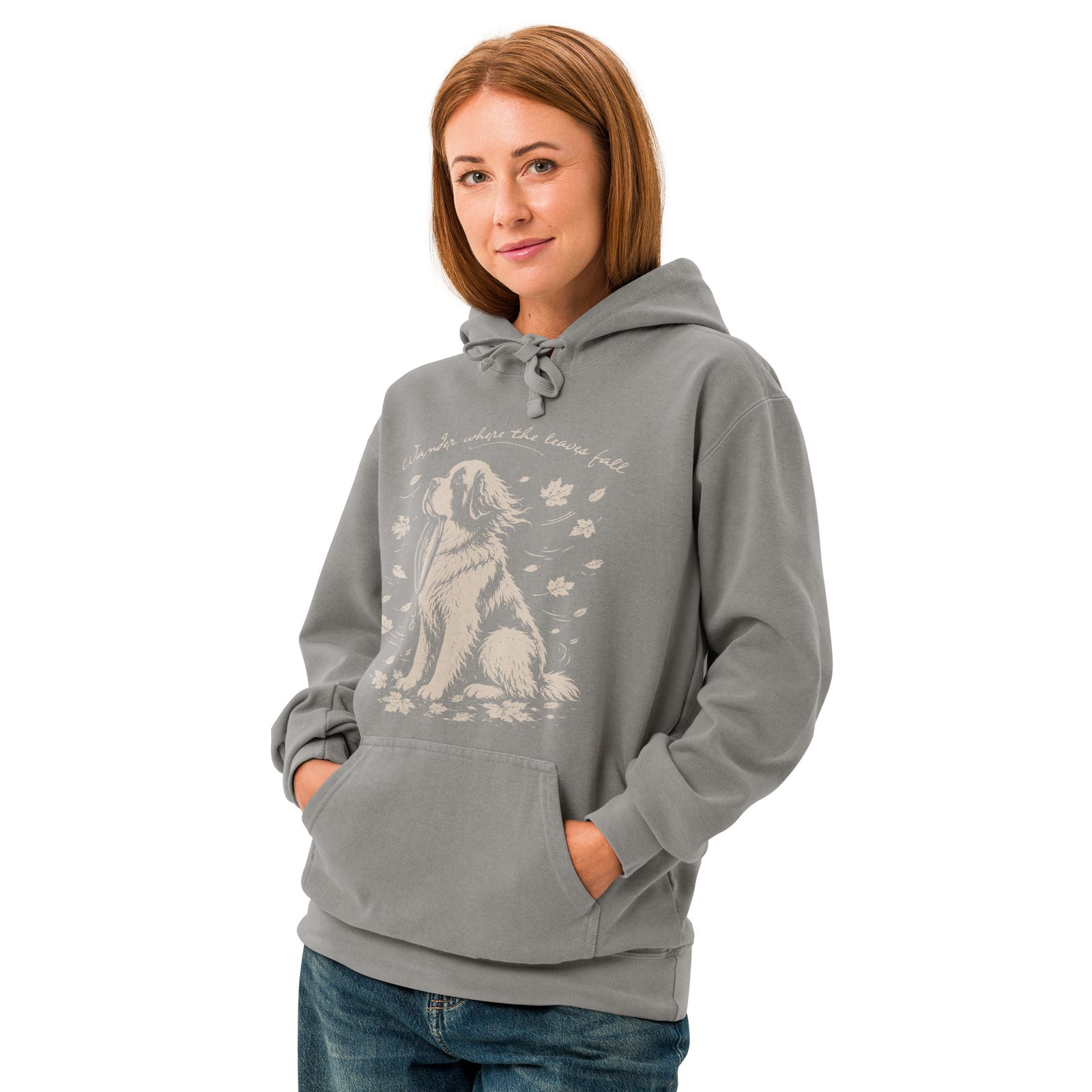Wander Where the Leaves Fall Comfort Colors® Hoodie