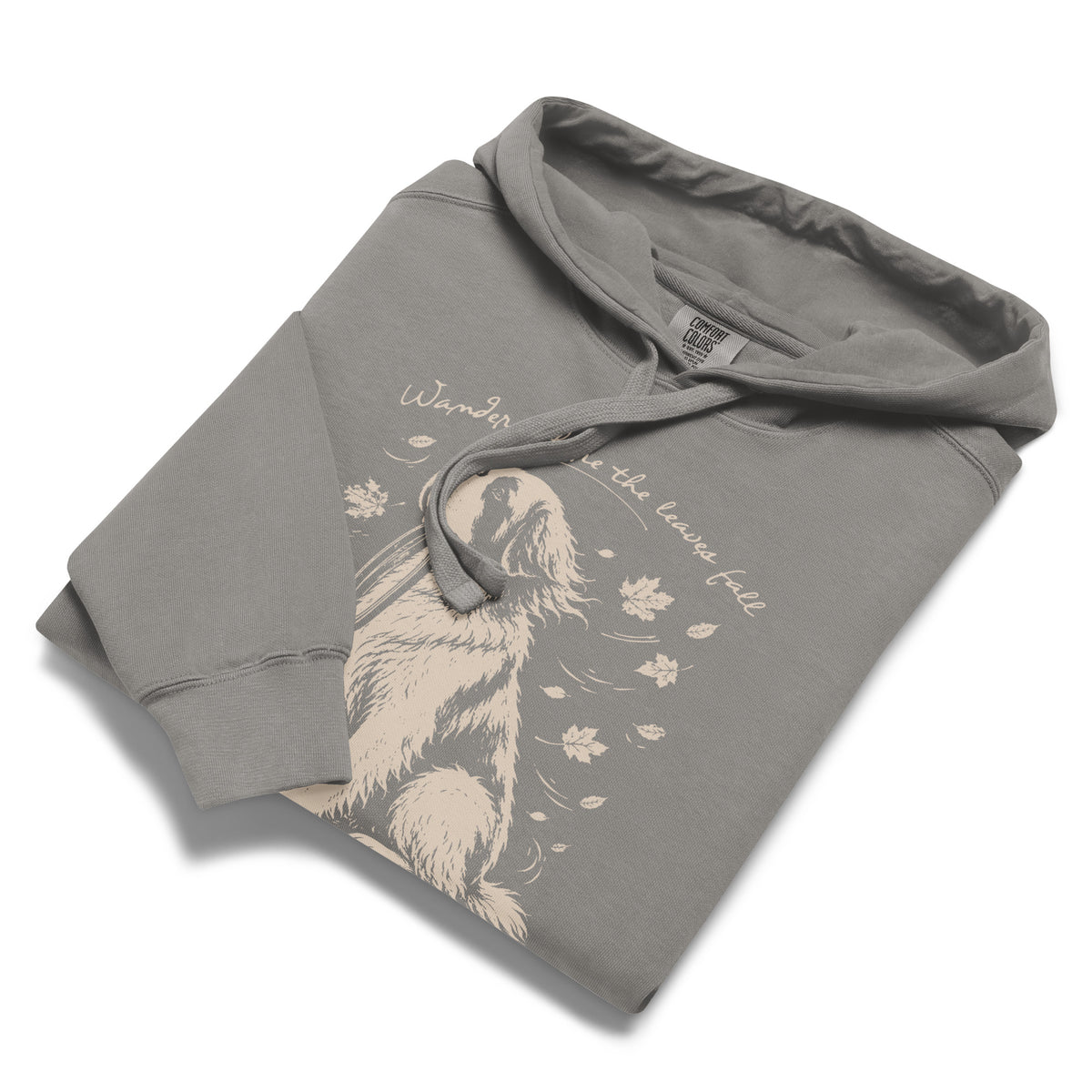 Wander Where the Leaves Fall Comfort Colors® Hoodie