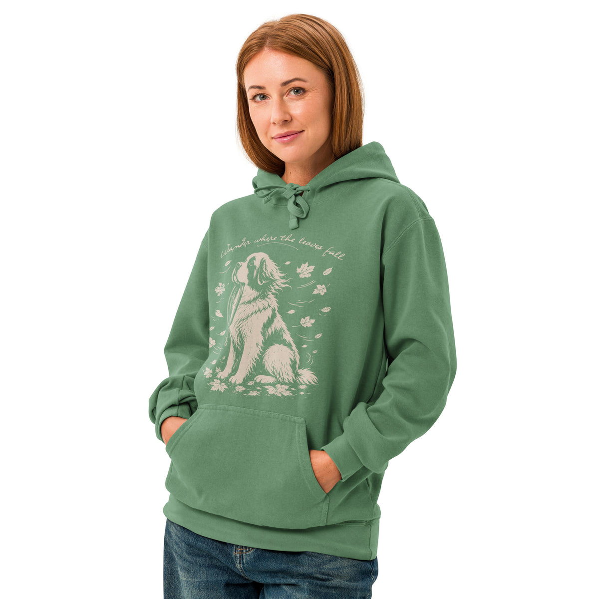 Wander Where the Leaves Fall Comfort Colors® Hoodie