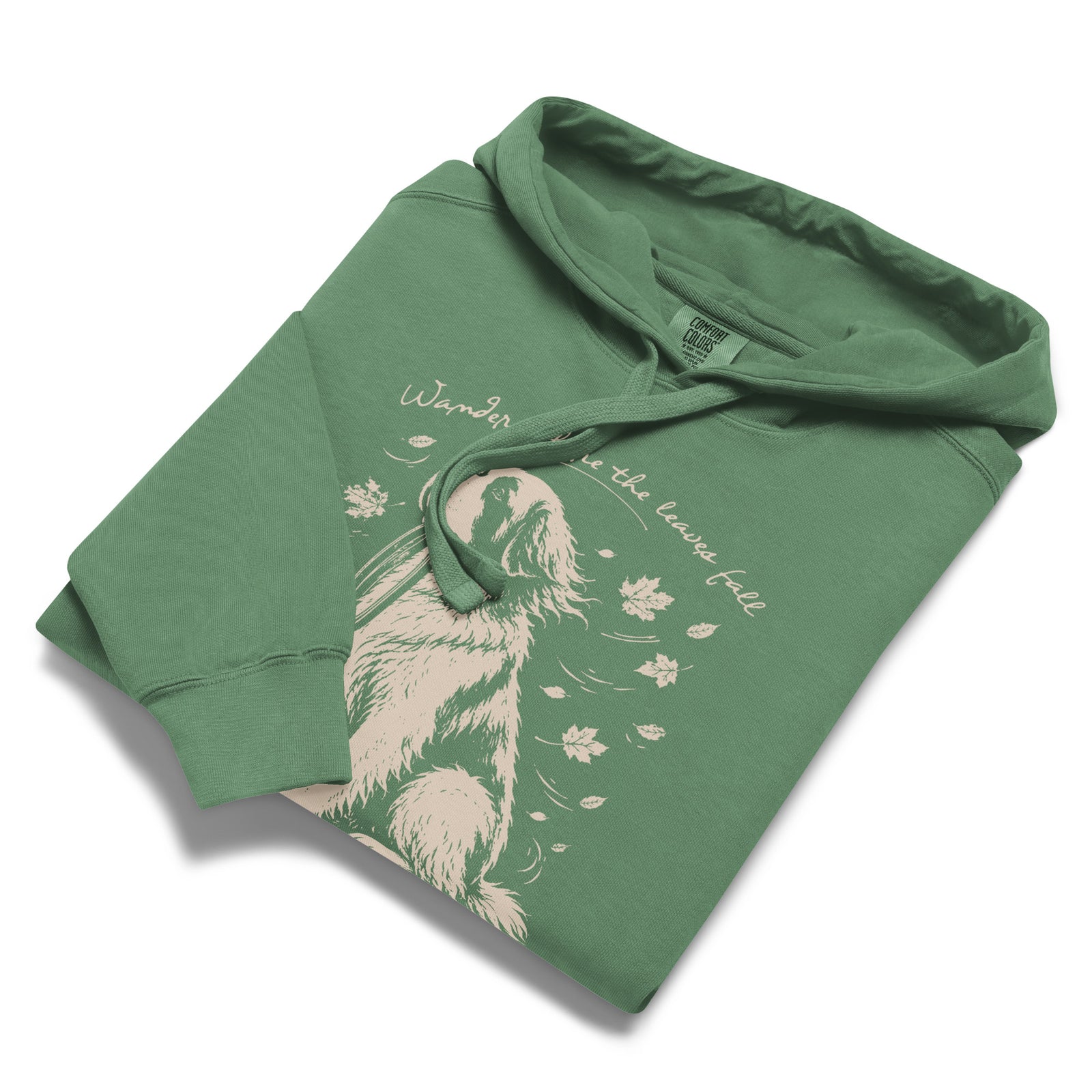 Wander Where the Leaves Fall Comfort Colors® Hoodie