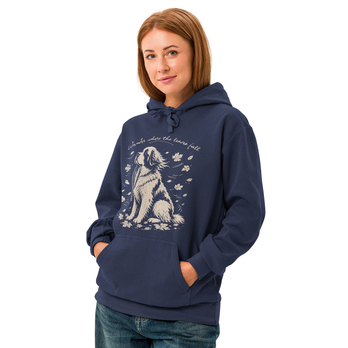 Wander Where the Leaves Fall Comfort Colors® Hoodie