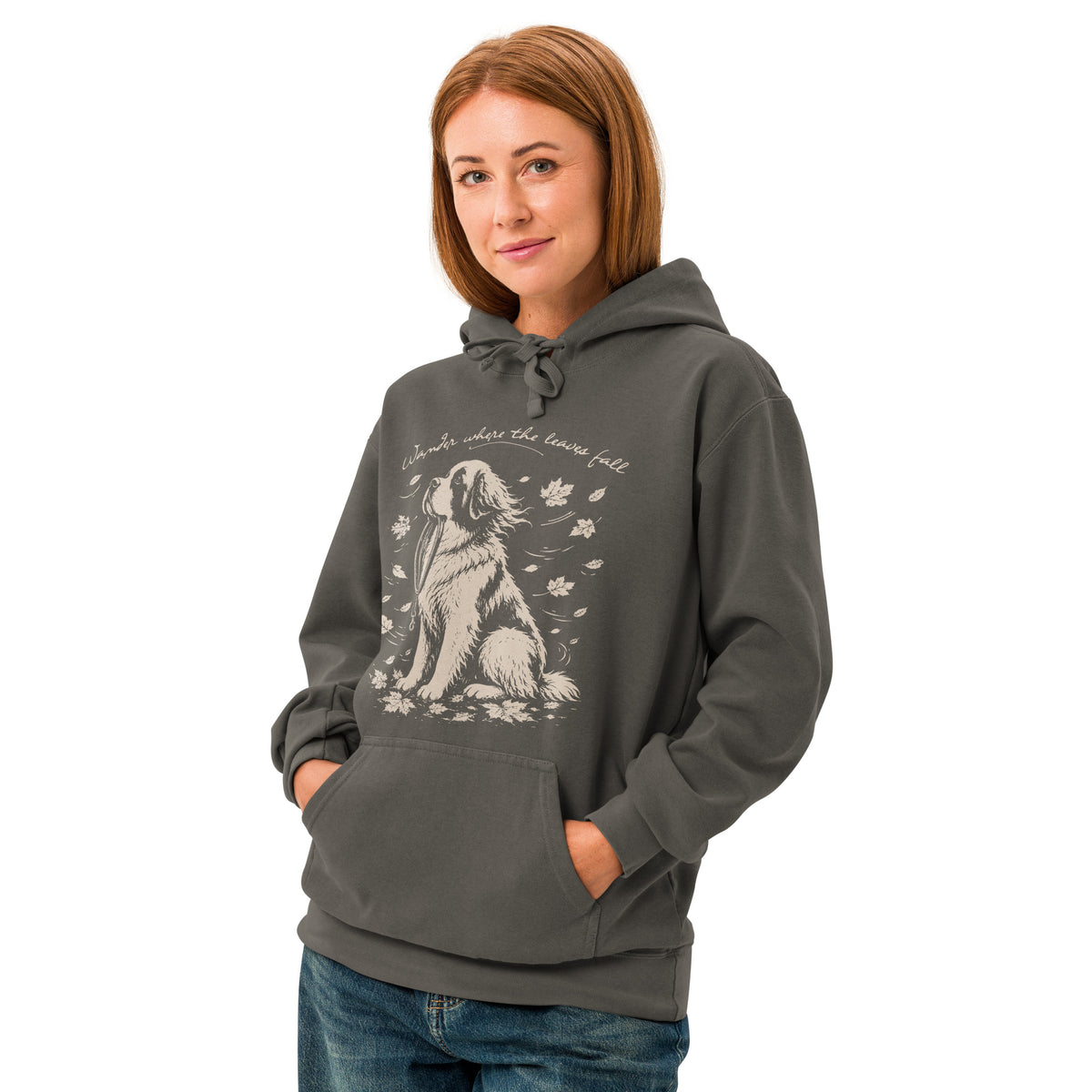 Wander Where the Leaves Fall Comfort Colors® Hoodie