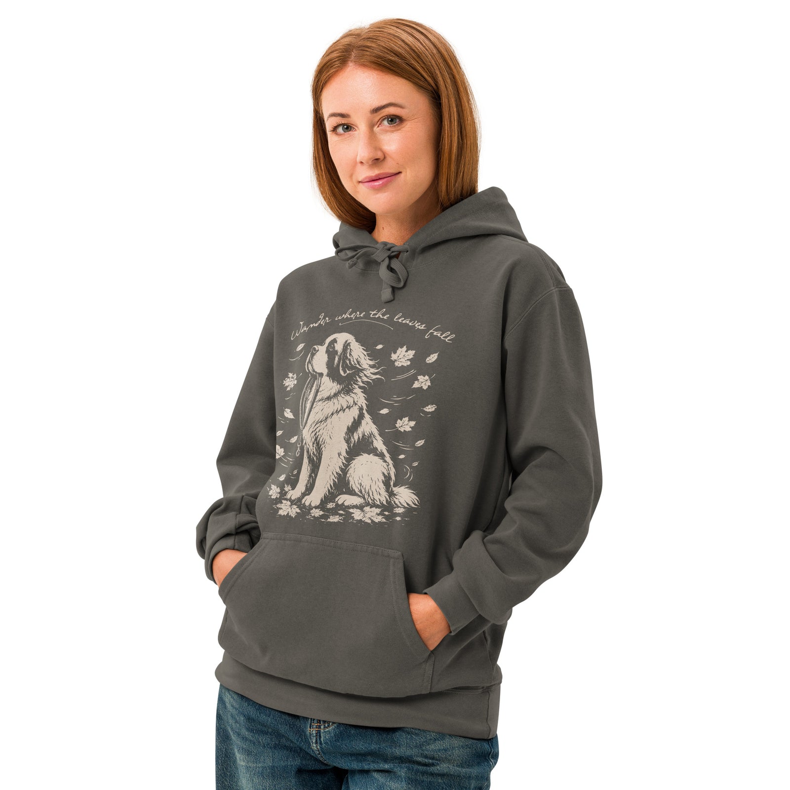 Wander Where the Leaves Fall Comfort Colors® Hoodie