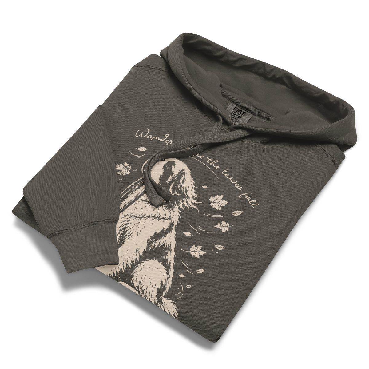 Wander Where the Leaves Fall Comfort Colors® Hoodie