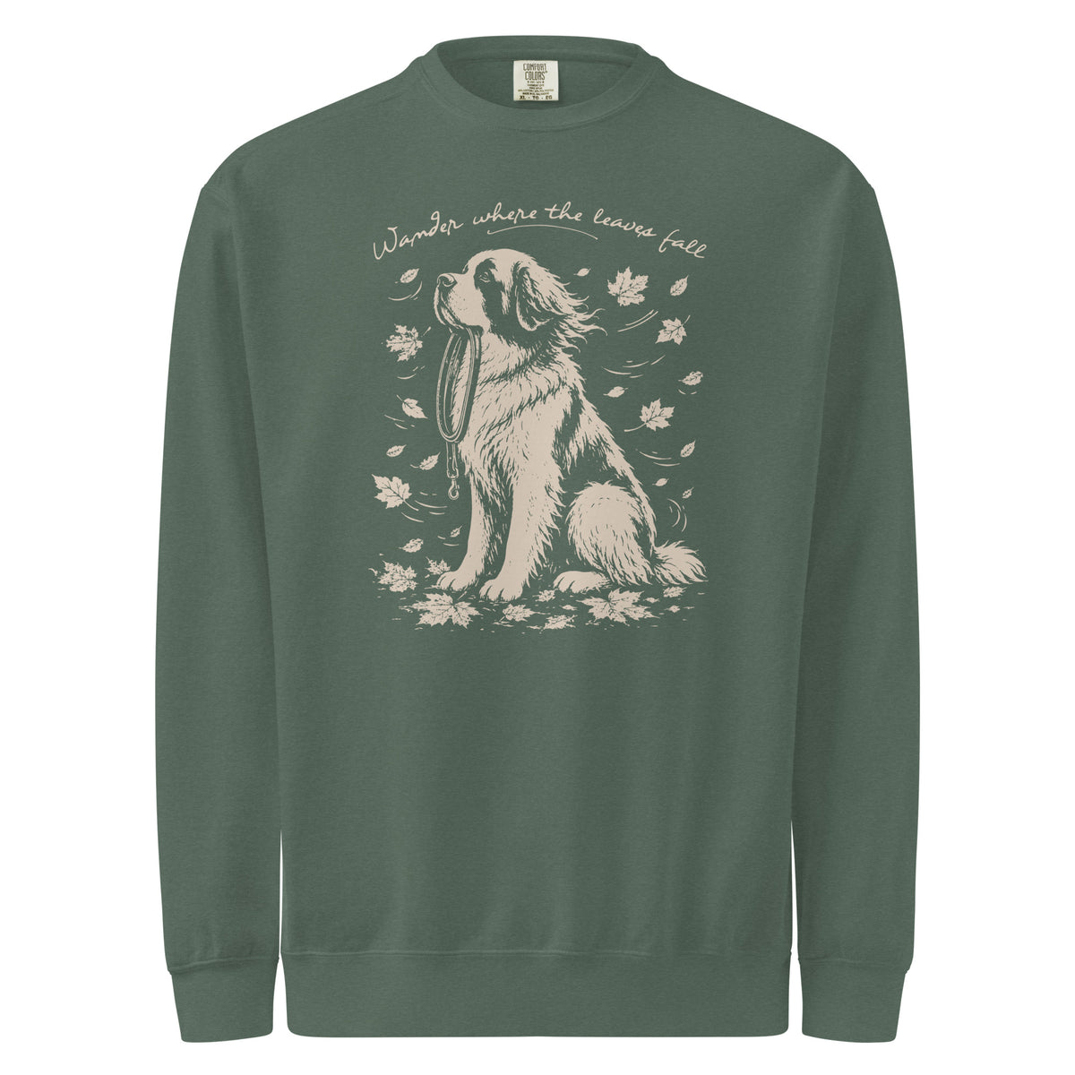 Wander Where the Leaves Fall Comfort Colors® Sweatshirt