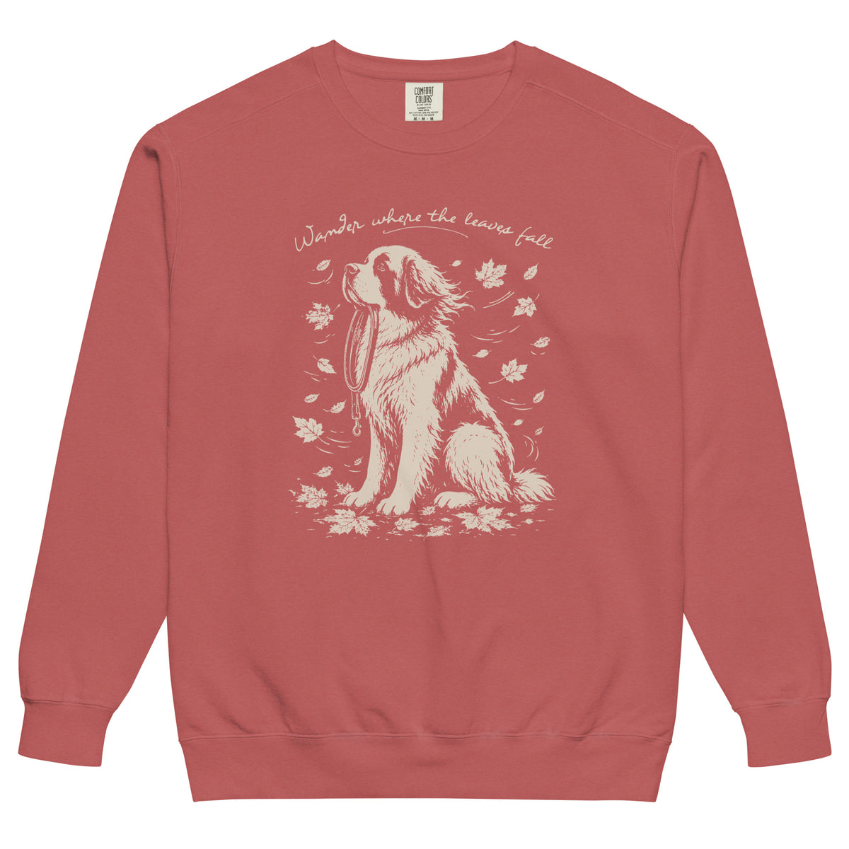 Wander Where the Leaves Fall Comfort Colors® Sweatshirt