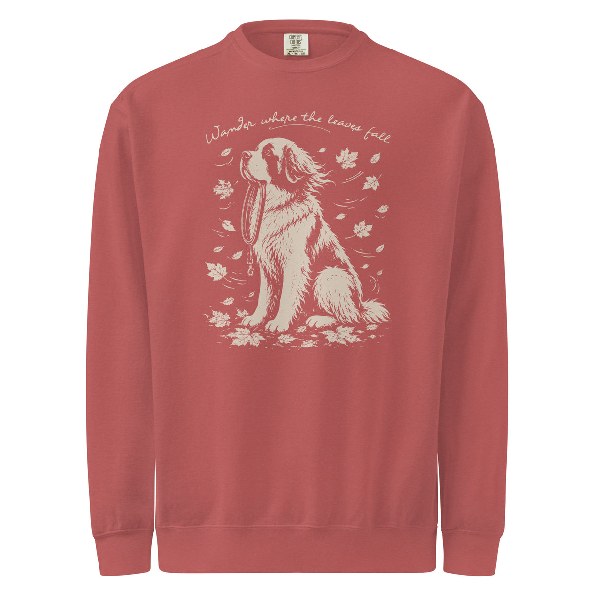 Wander Where the Leaves Fall Comfort Colors® Sweatshirt