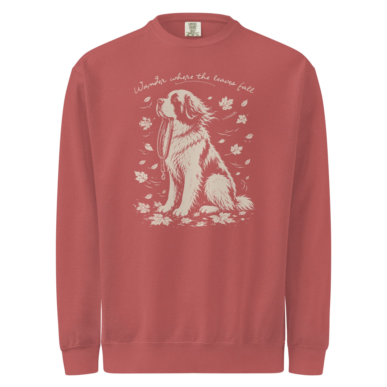 Wander Where the Leaves Fall Comfort Colors® Sweatshirt
