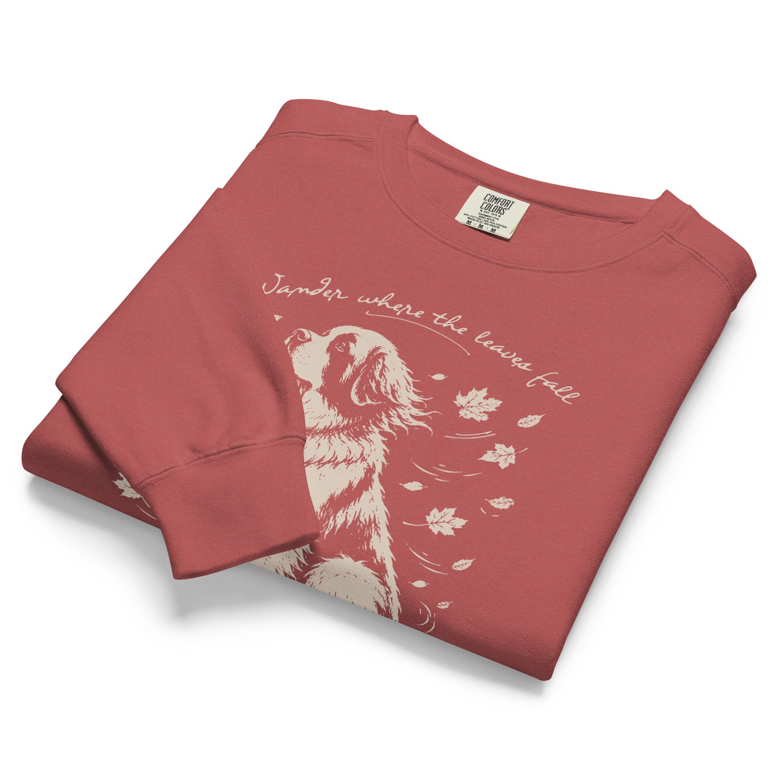 Wander Where the Leaves Fall Comfort Colors® Sweatshirt