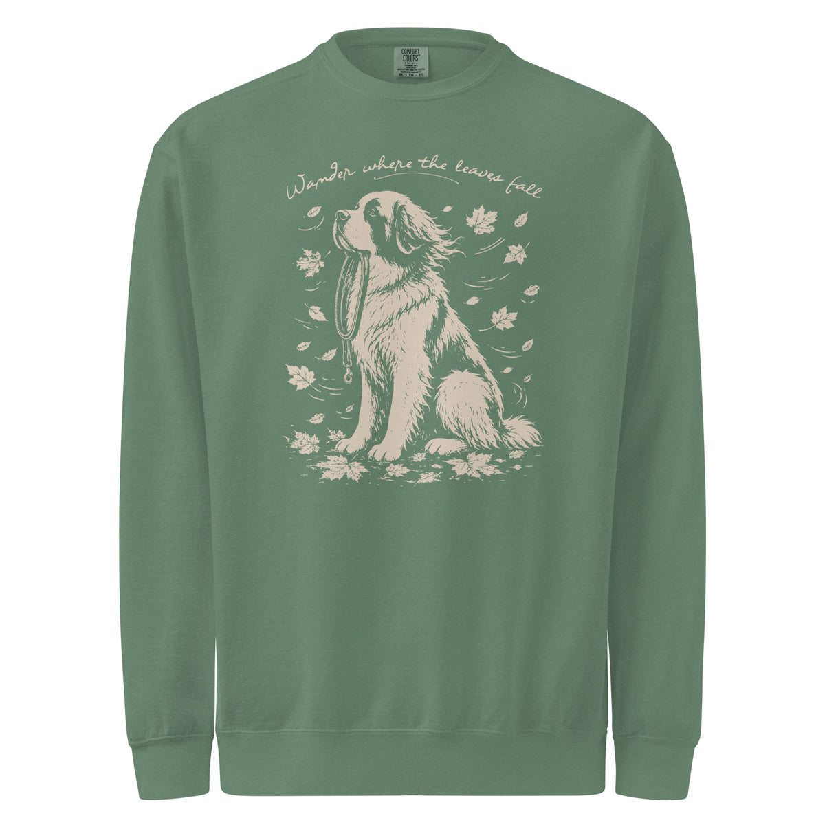 Wander Where the Leaves Fall Comfort Colors® Sweatshirt