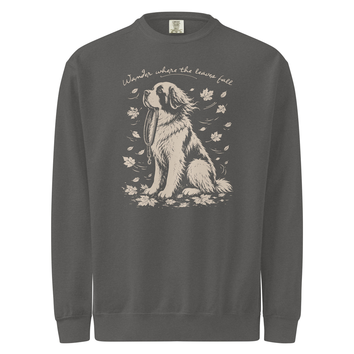 Wander Where the Leaves Fall Comfort Colors® Sweatshirt