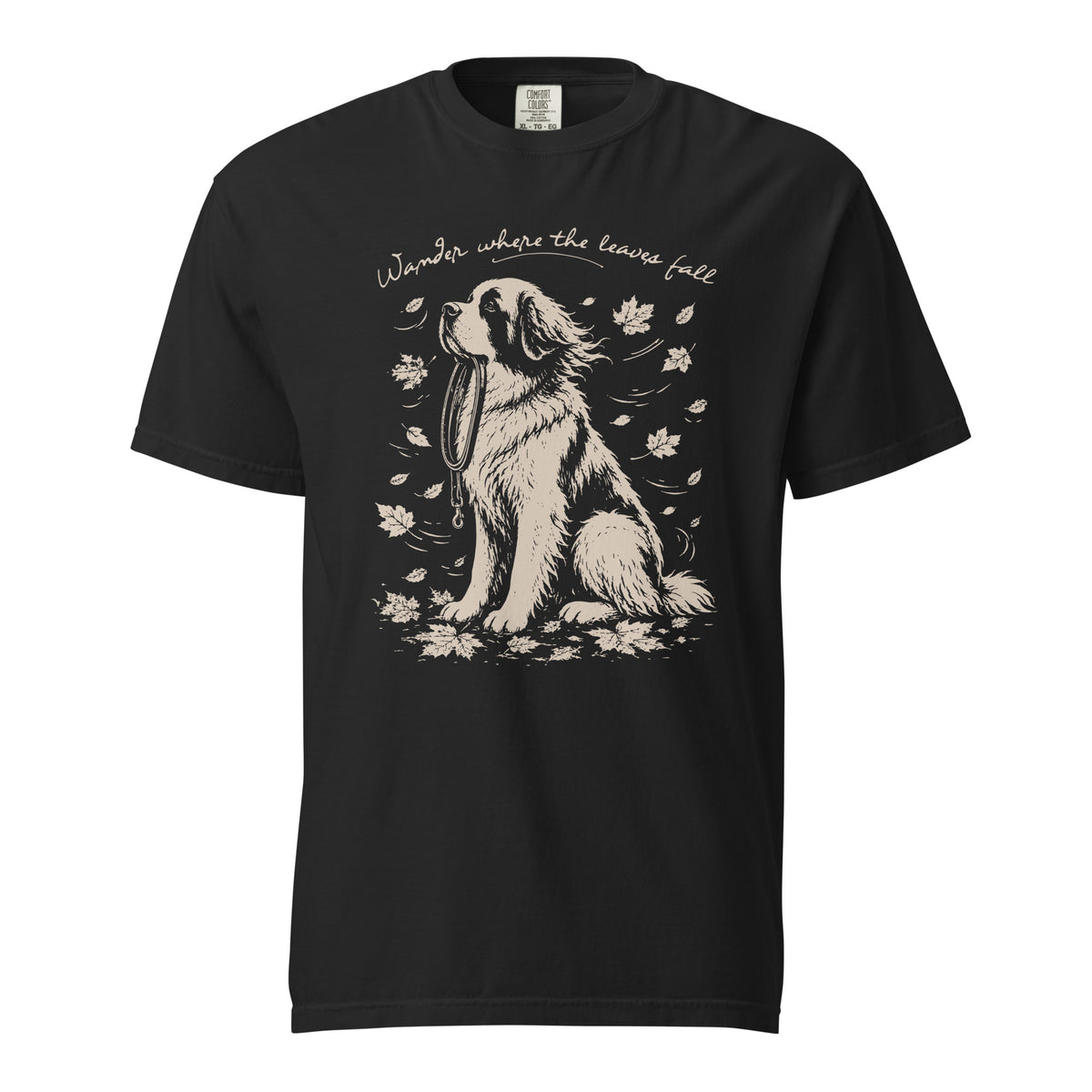 Wander Where the Leaves Fall Heavyweight T-shirt