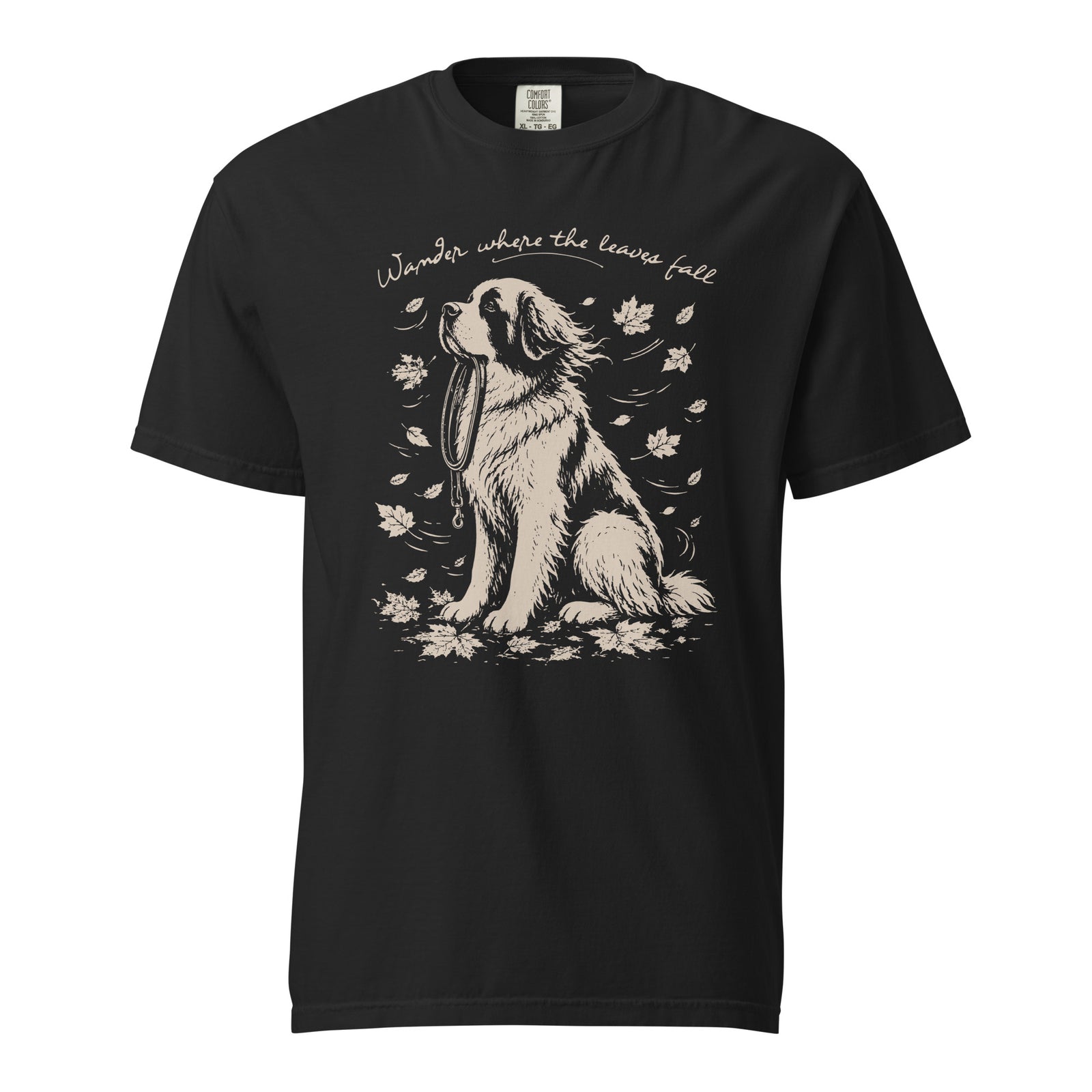 Wander Where the Leaves Fall Heavyweight T-shirt