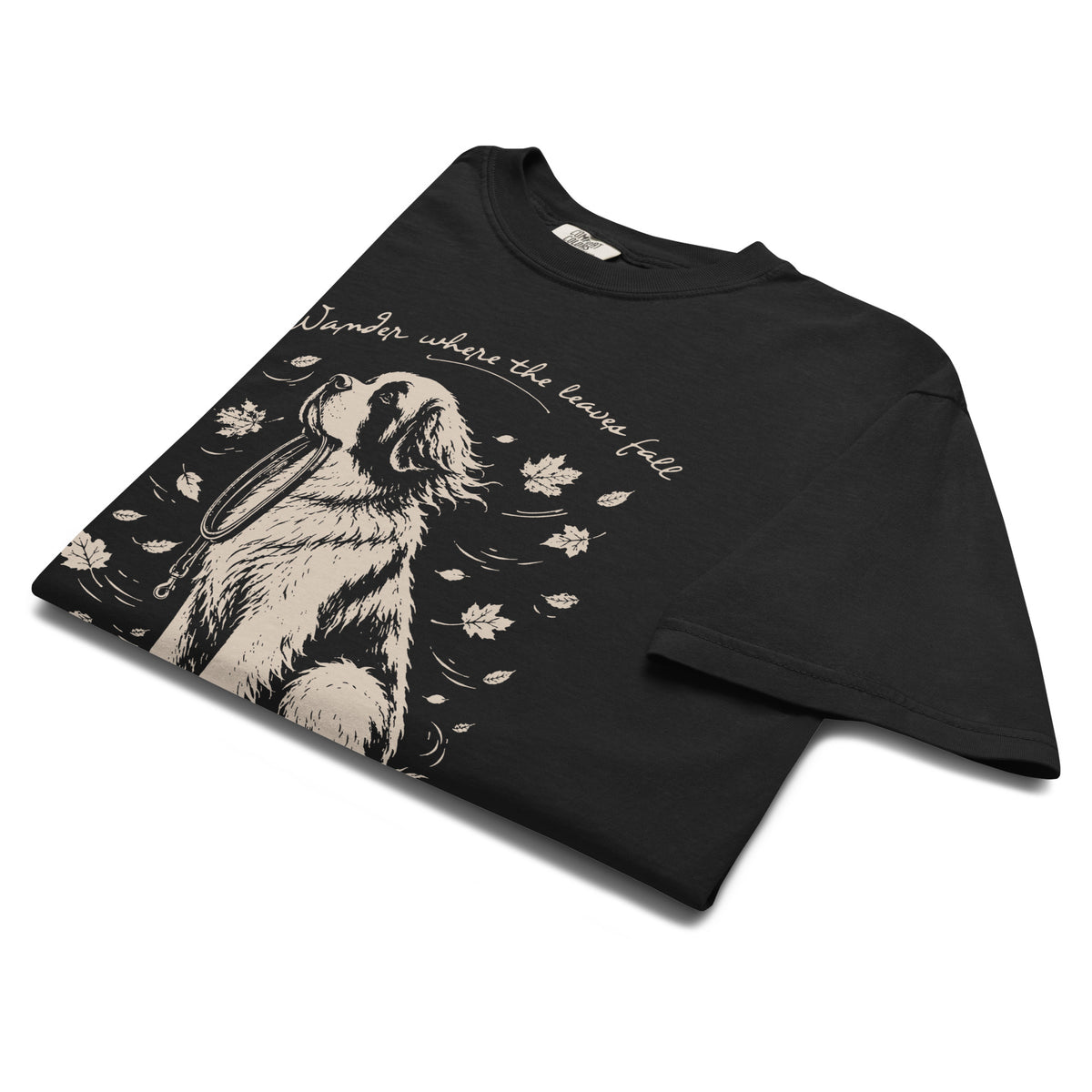 Wander Where the Leaves Fall Heavyweight T-shirt