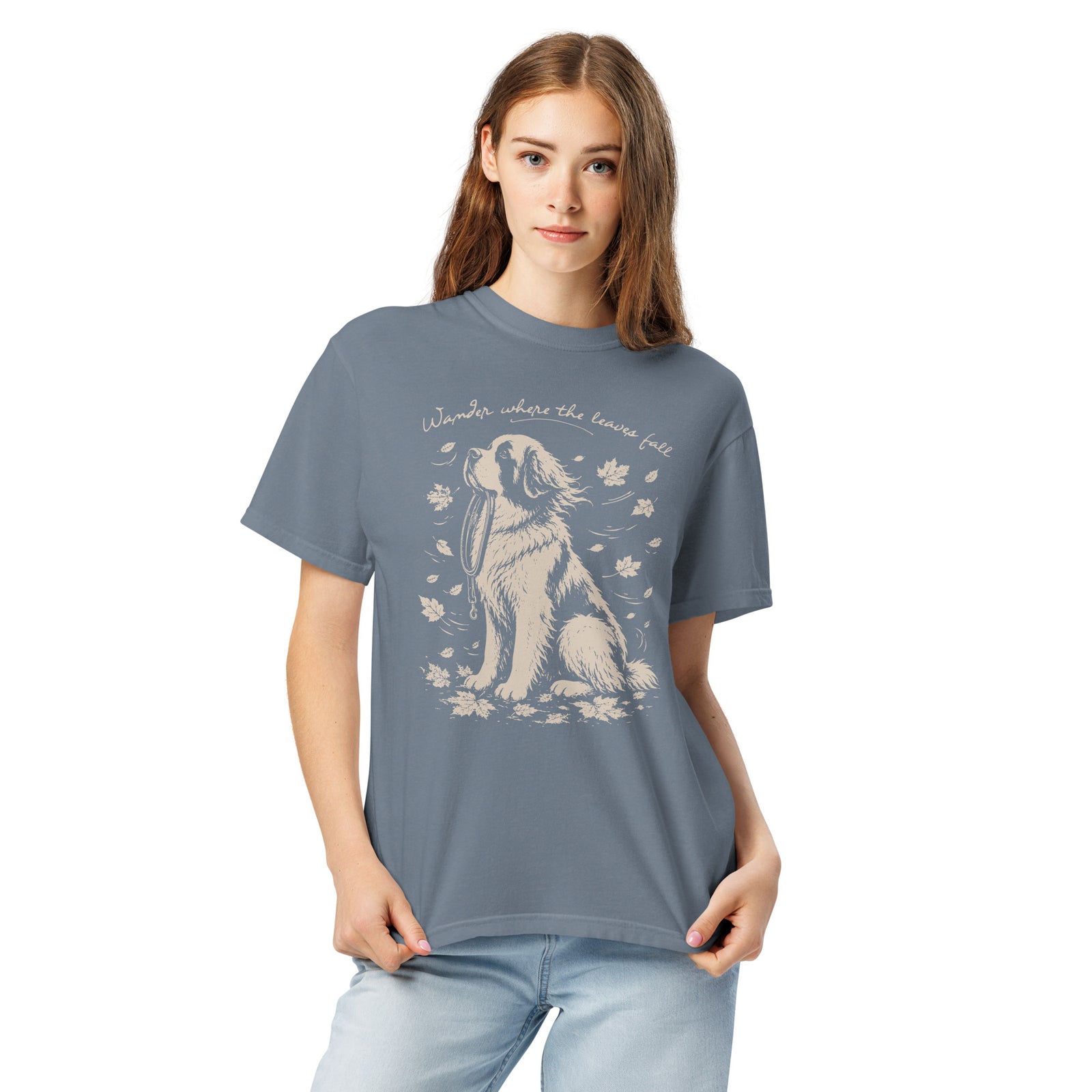 Wander Where the Leaves Fall Heavyweight T-shirt