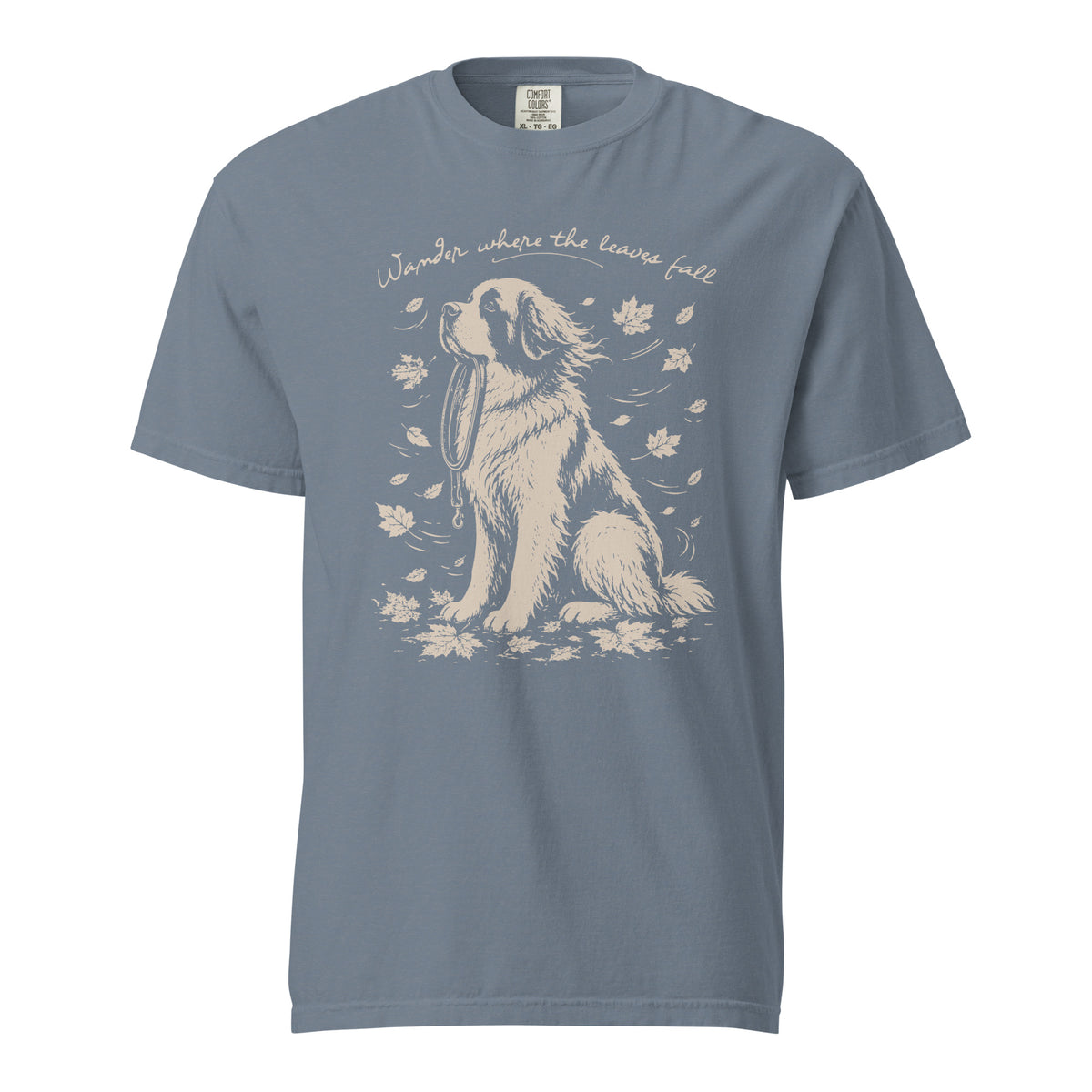 Wander Where the Leaves Fall Heavyweight T-shirt