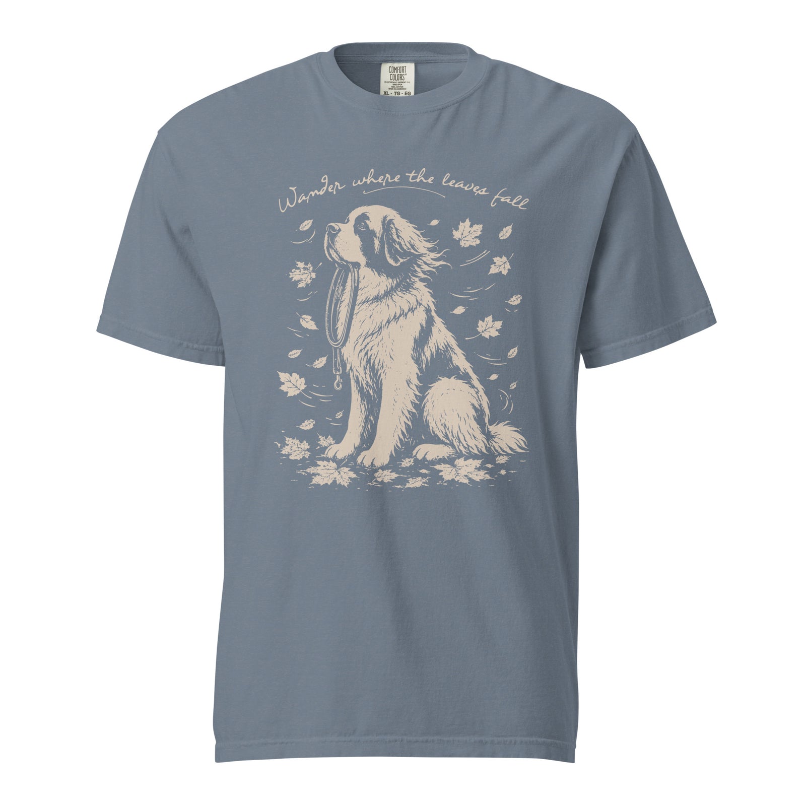 Wander Where the Leaves Fall Heavyweight T-shirt