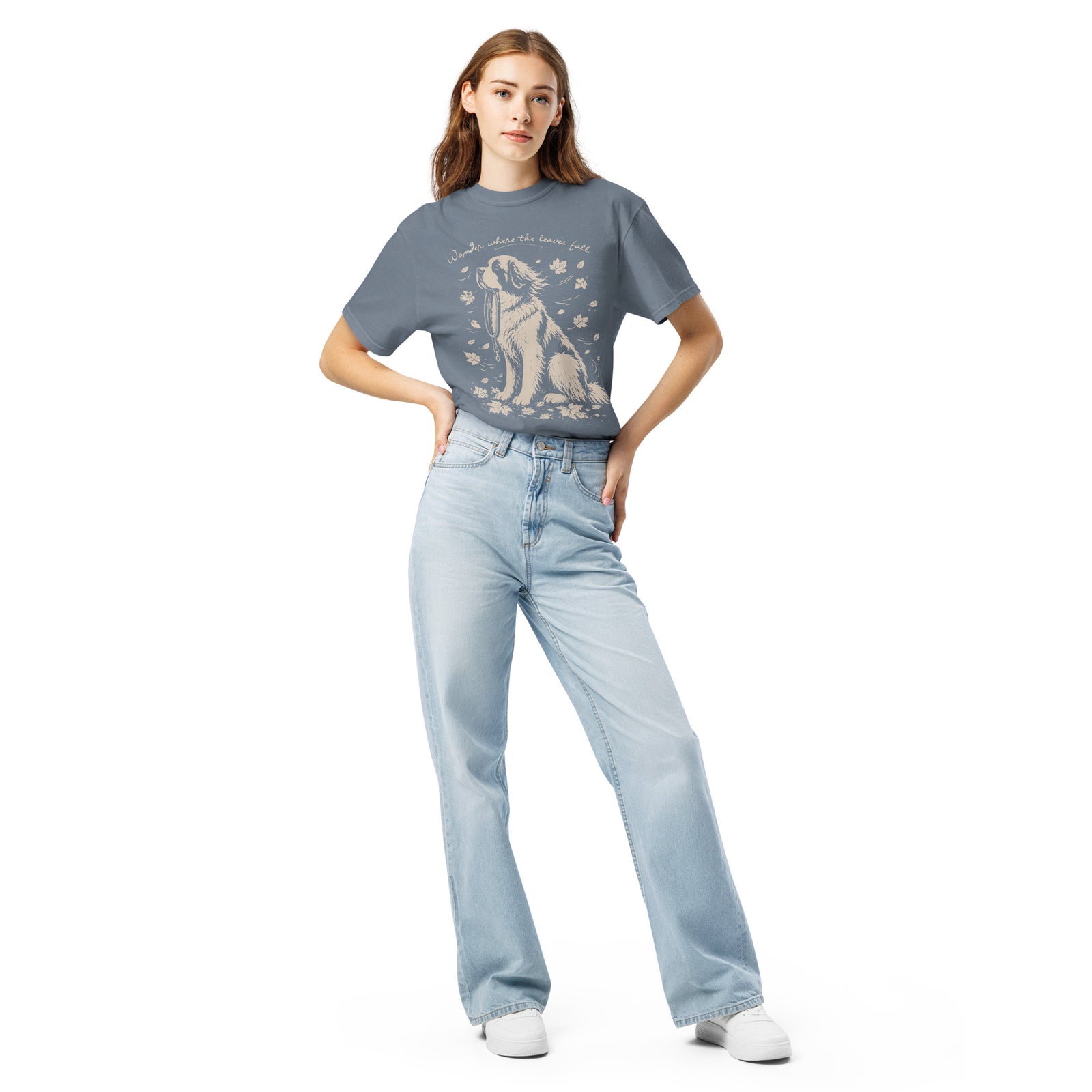 Wander Where the Leaves Fall Heavyweight T-shirt