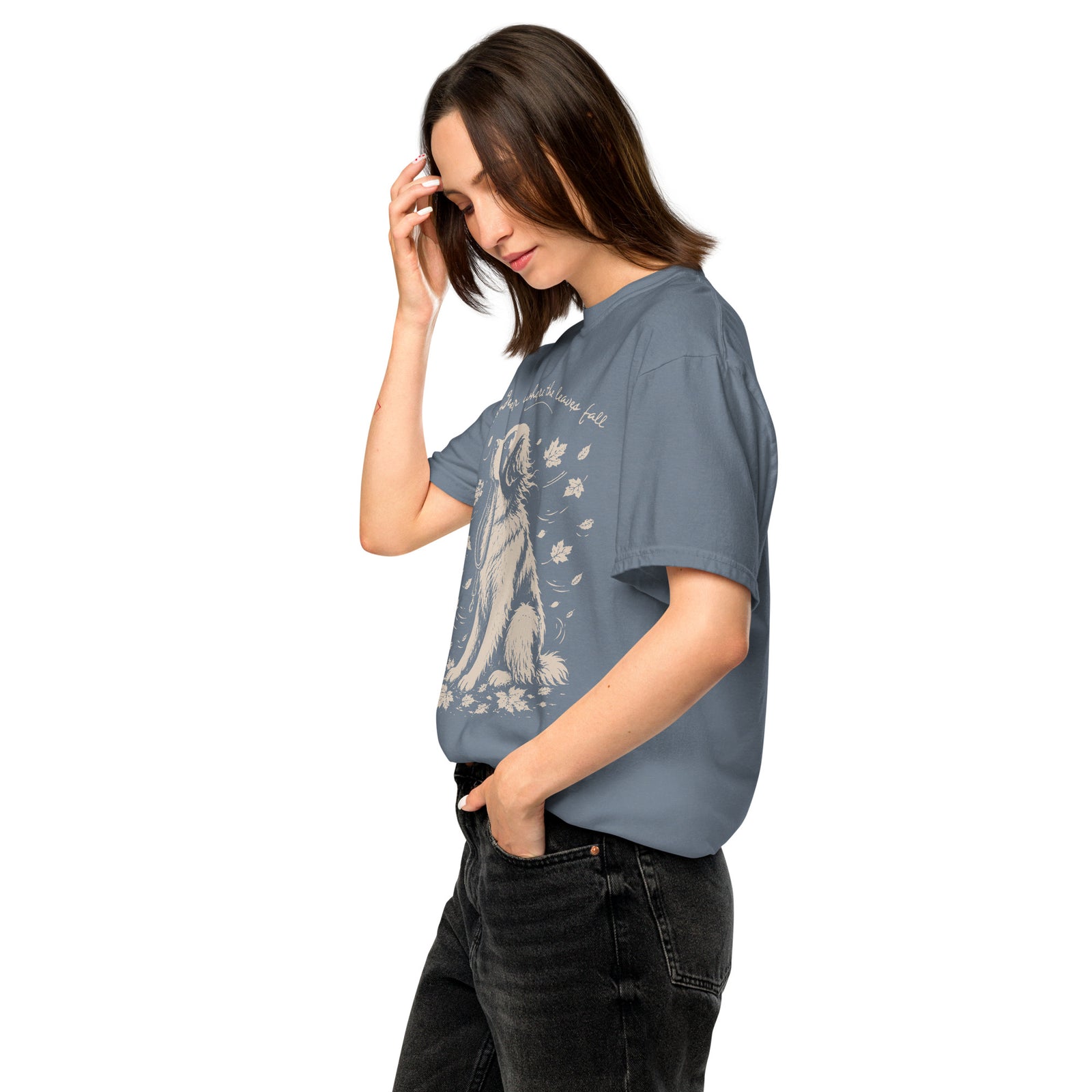 Wander Where the Leaves Fall Heavyweight T-shirt