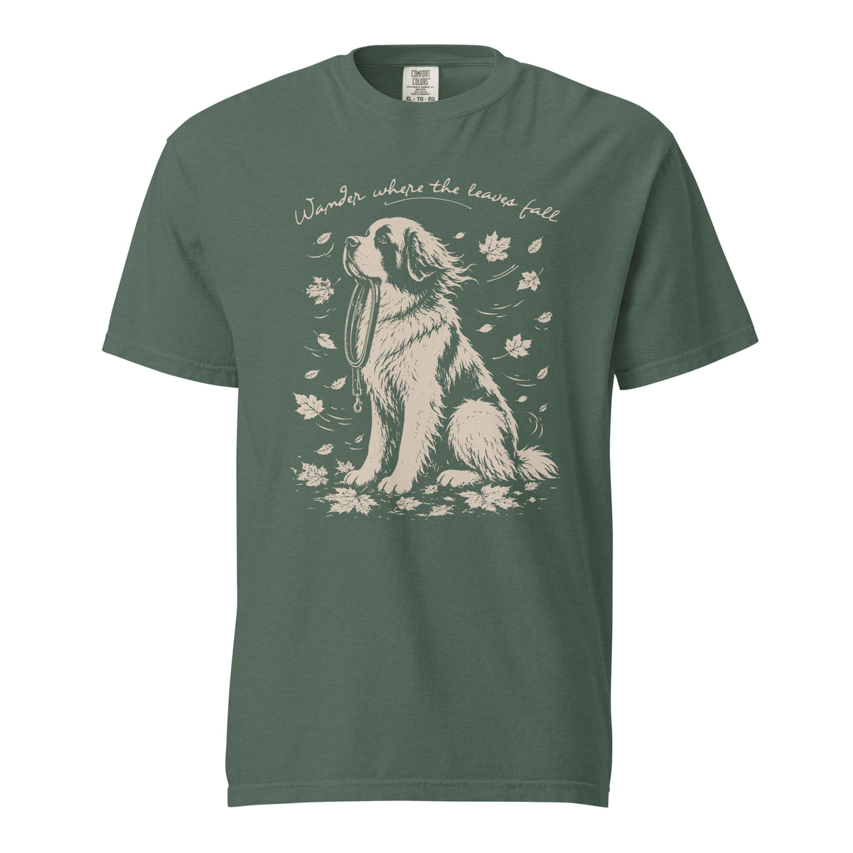 Wander Where the Leaves Fall Heavyweight T-shirt