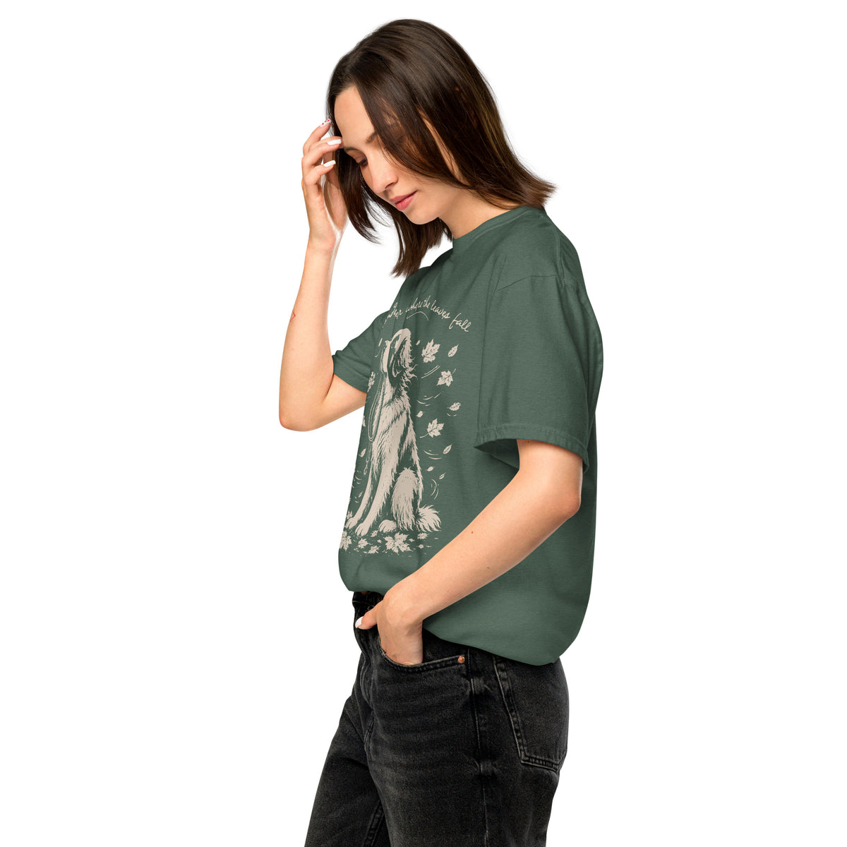 Wander Where the Leaves Fall Heavyweight T-shirt