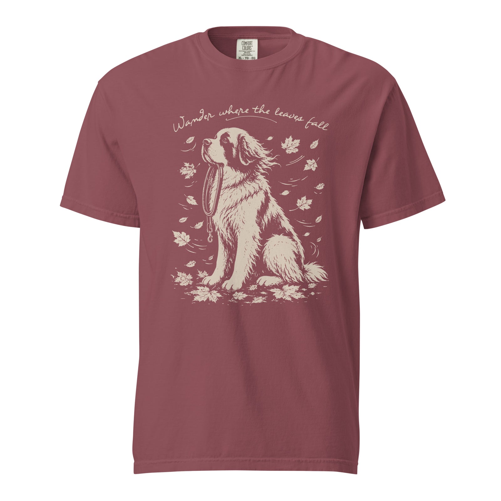 Wander Where the Leaves Fall Heavyweight T-shirt