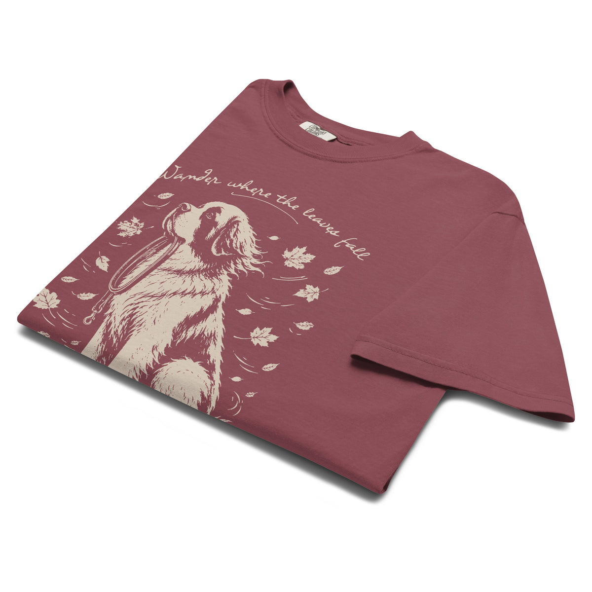Wander Where the Leaves Fall Heavyweight T-shirt