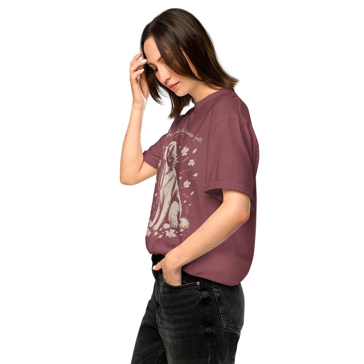 Wander Where the Leaves Fall Heavyweight T-shirt