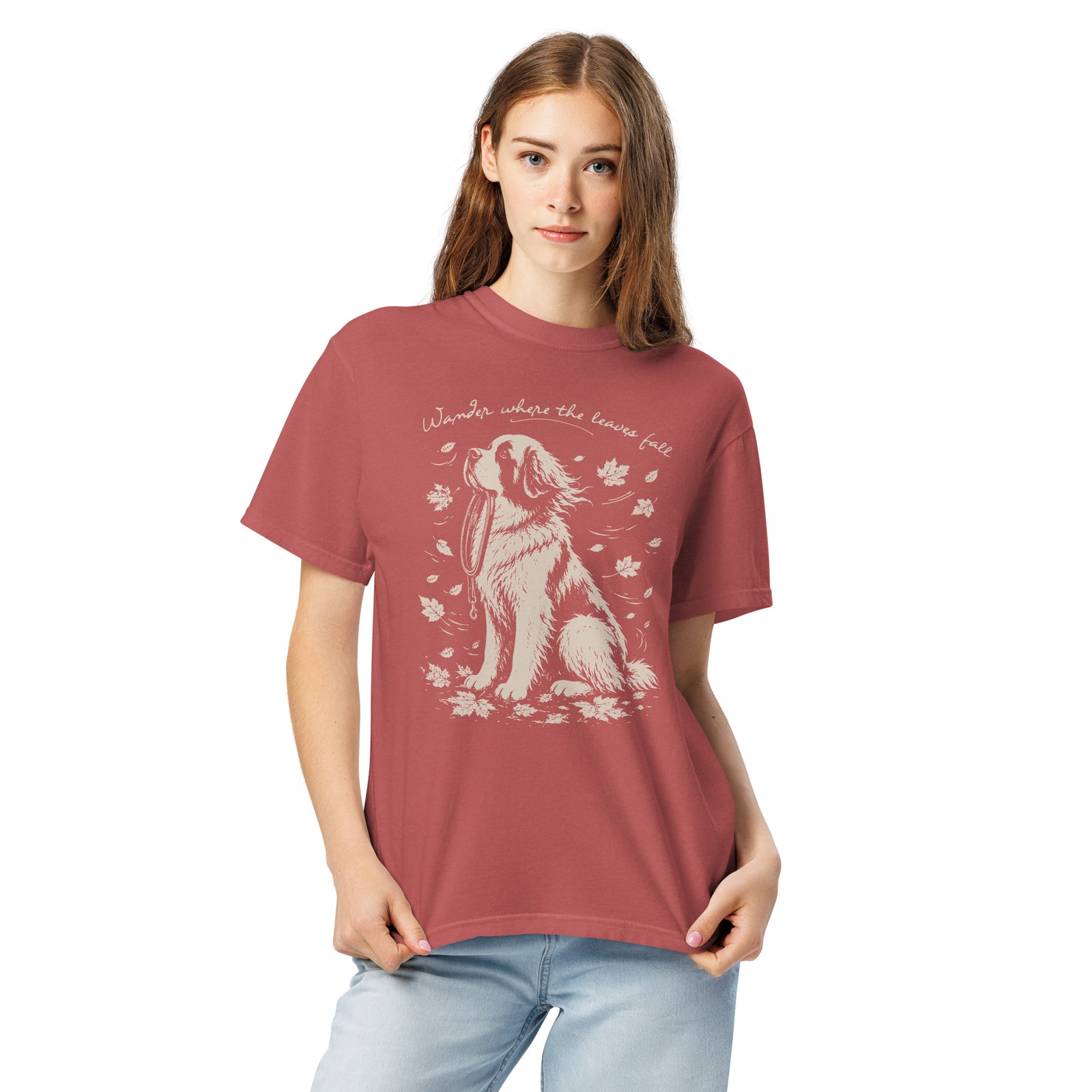 Wander Where the Leaves Fall Heavyweight T-shirt