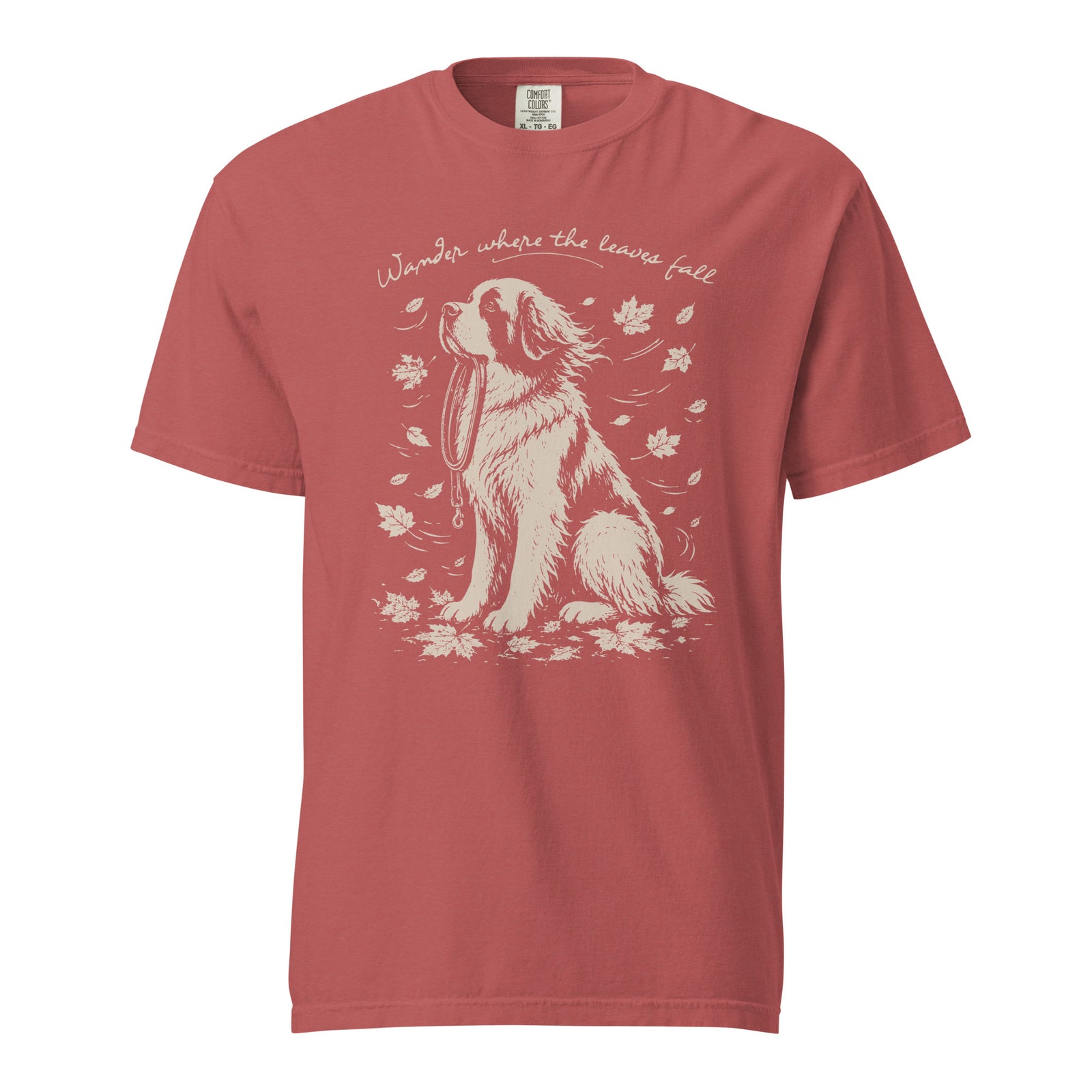Wander Where the Leaves Fall Heavyweight T-shirt