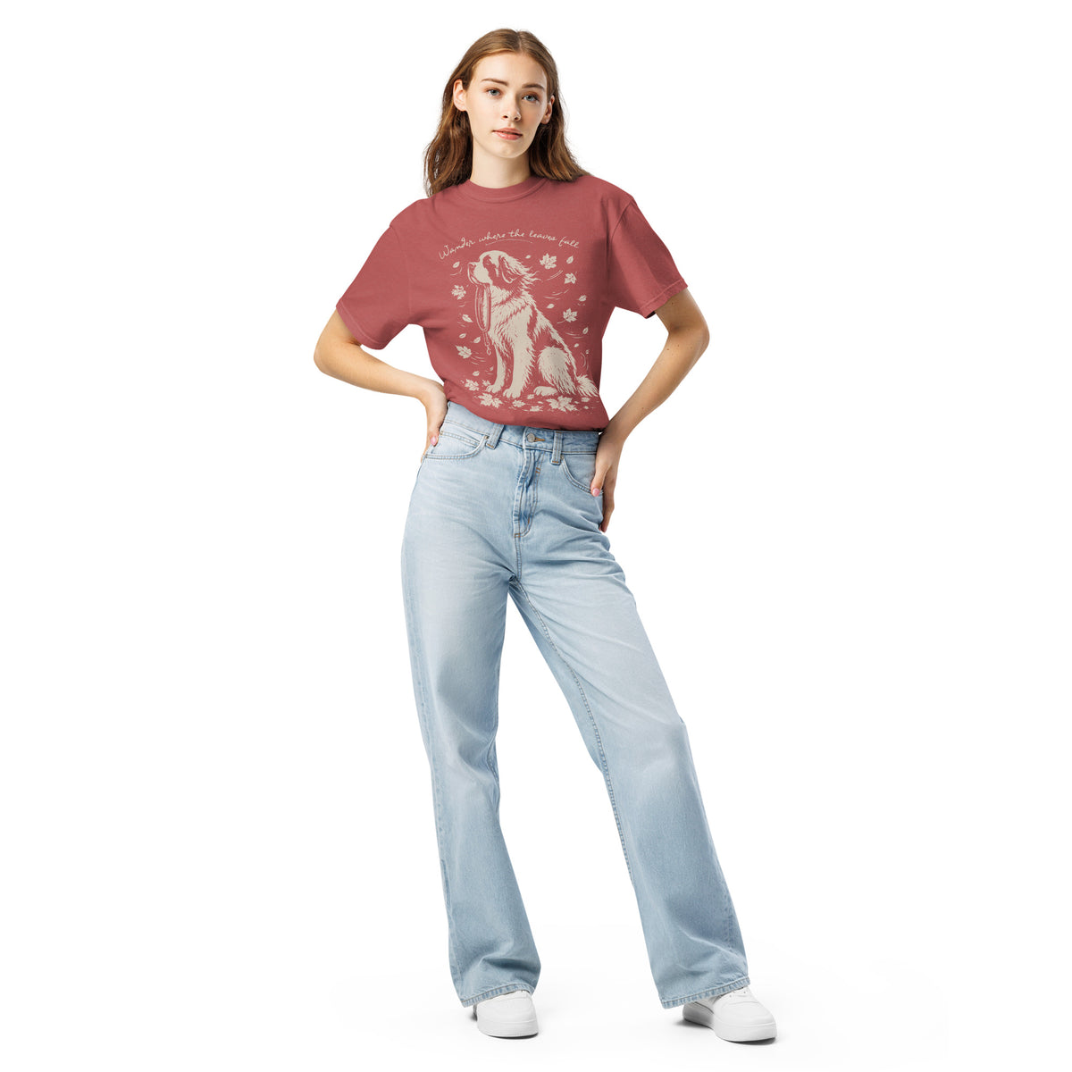 Wander Where the Leaves Fall Heavyweight T-shirt