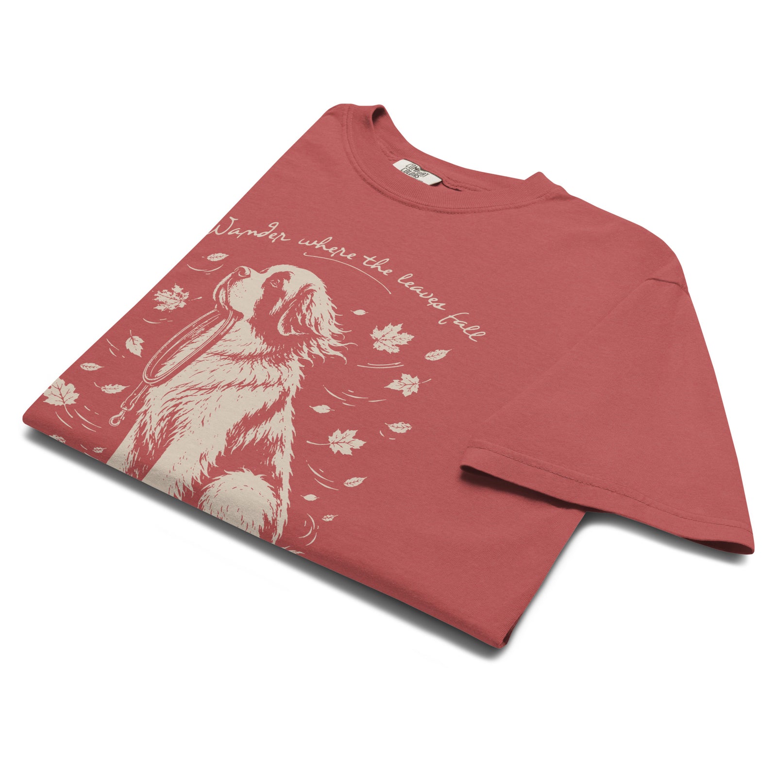 Wander Where the Leaves Fall Heavyweight T-shirt