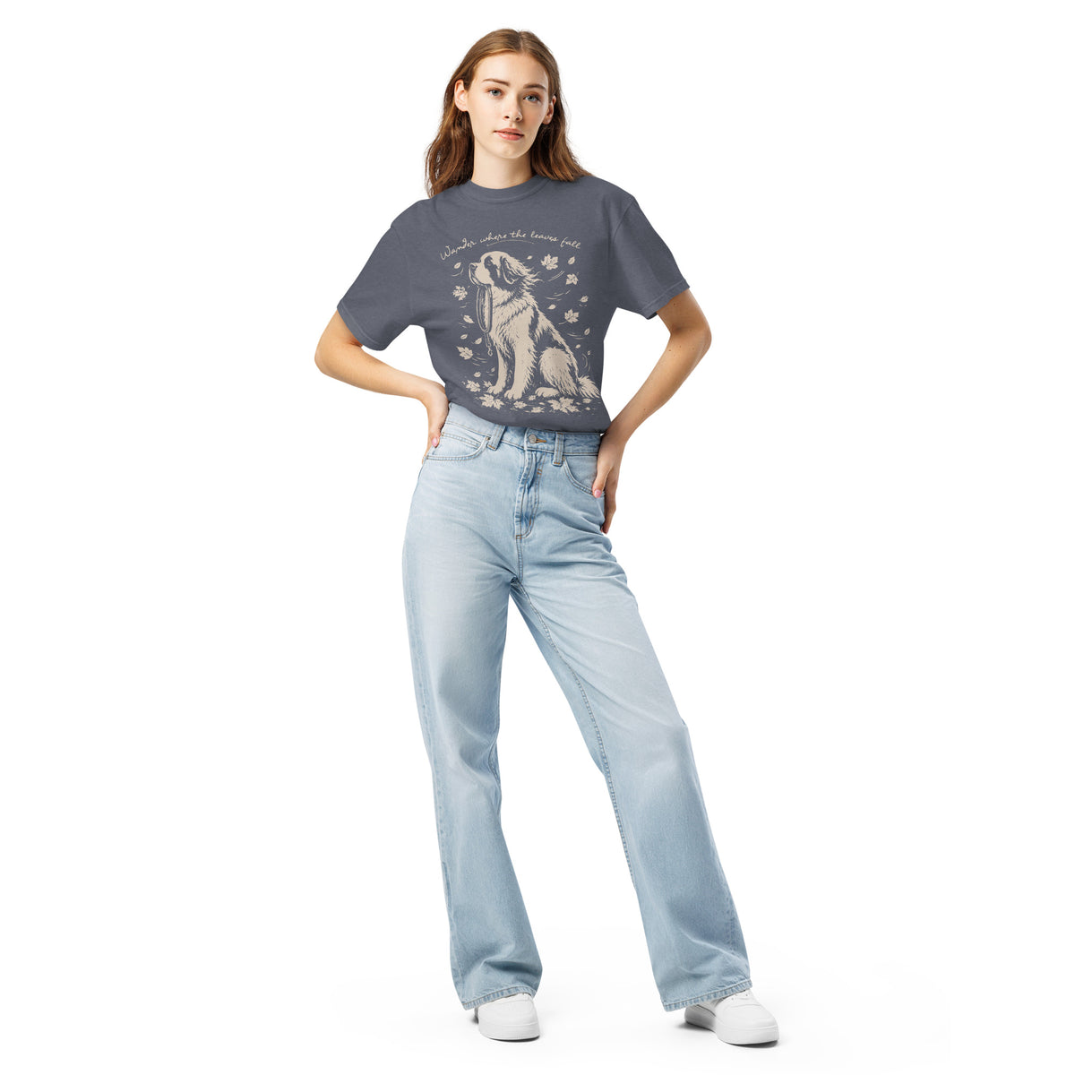 Wander Where the Leaves Fall Heavyweight T-shirt