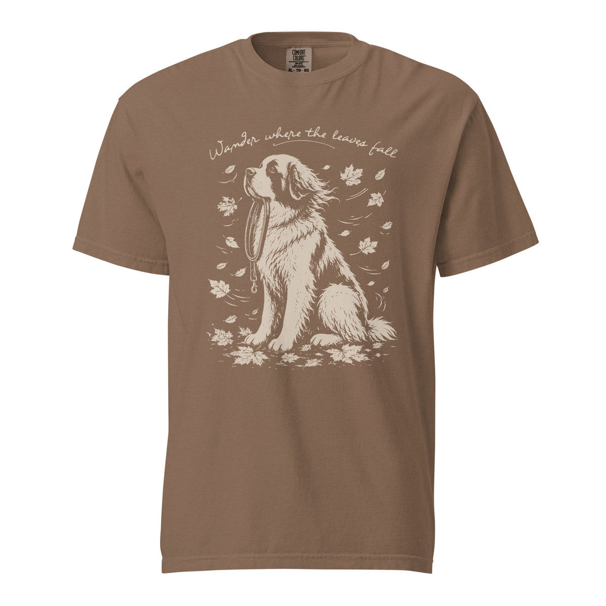 Wander Where the Leaves Fall Heavyweight T-shirt