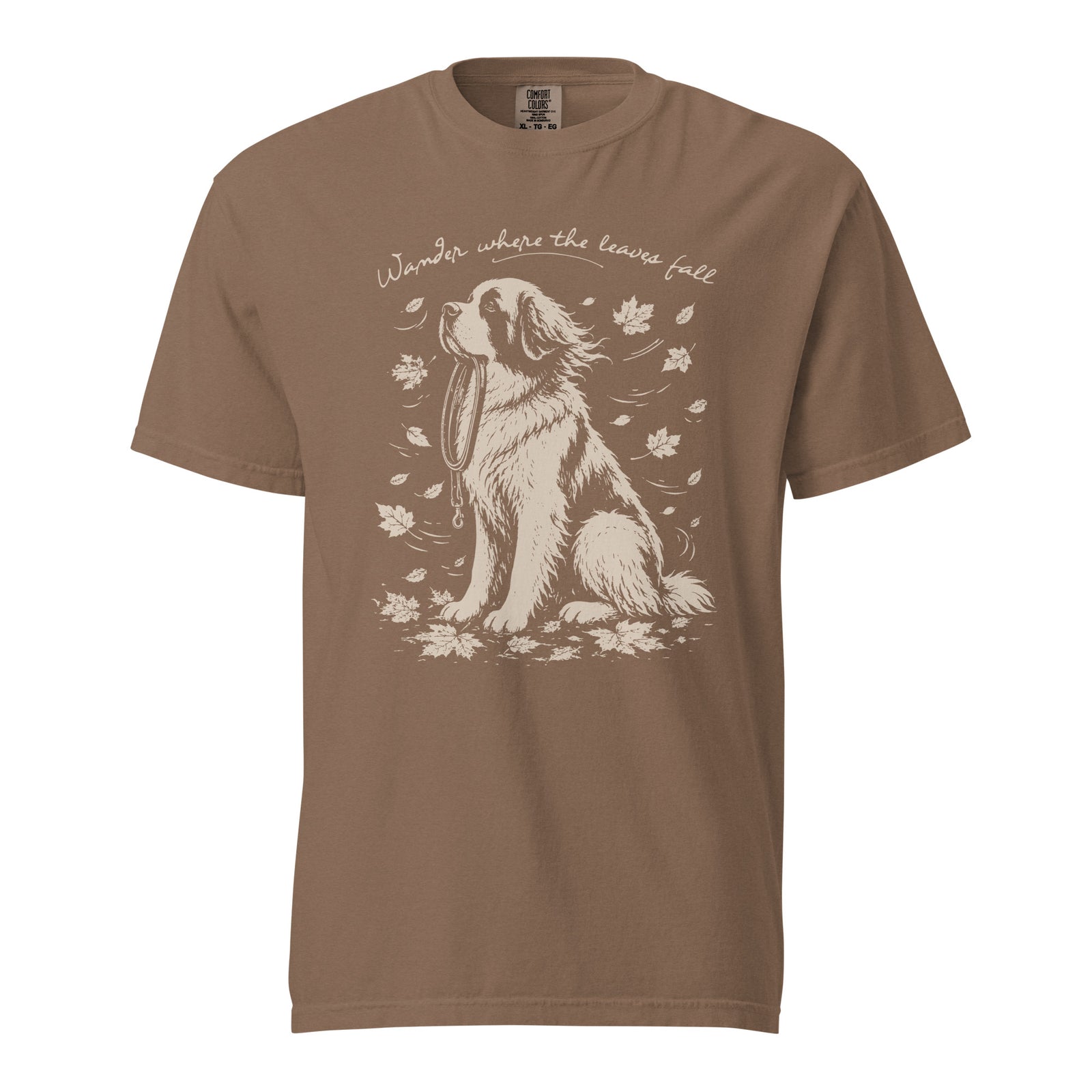 Wander Where the Leaves Fall Heavyweight T-shirt