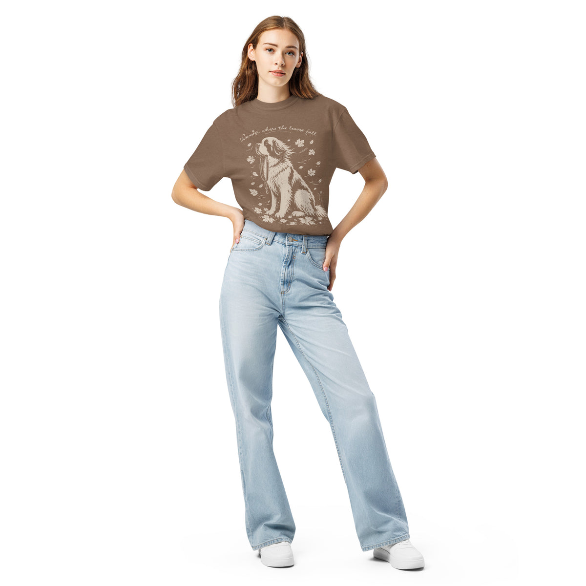 Wander Where the Leaves Fall Heavyweight T-shirt