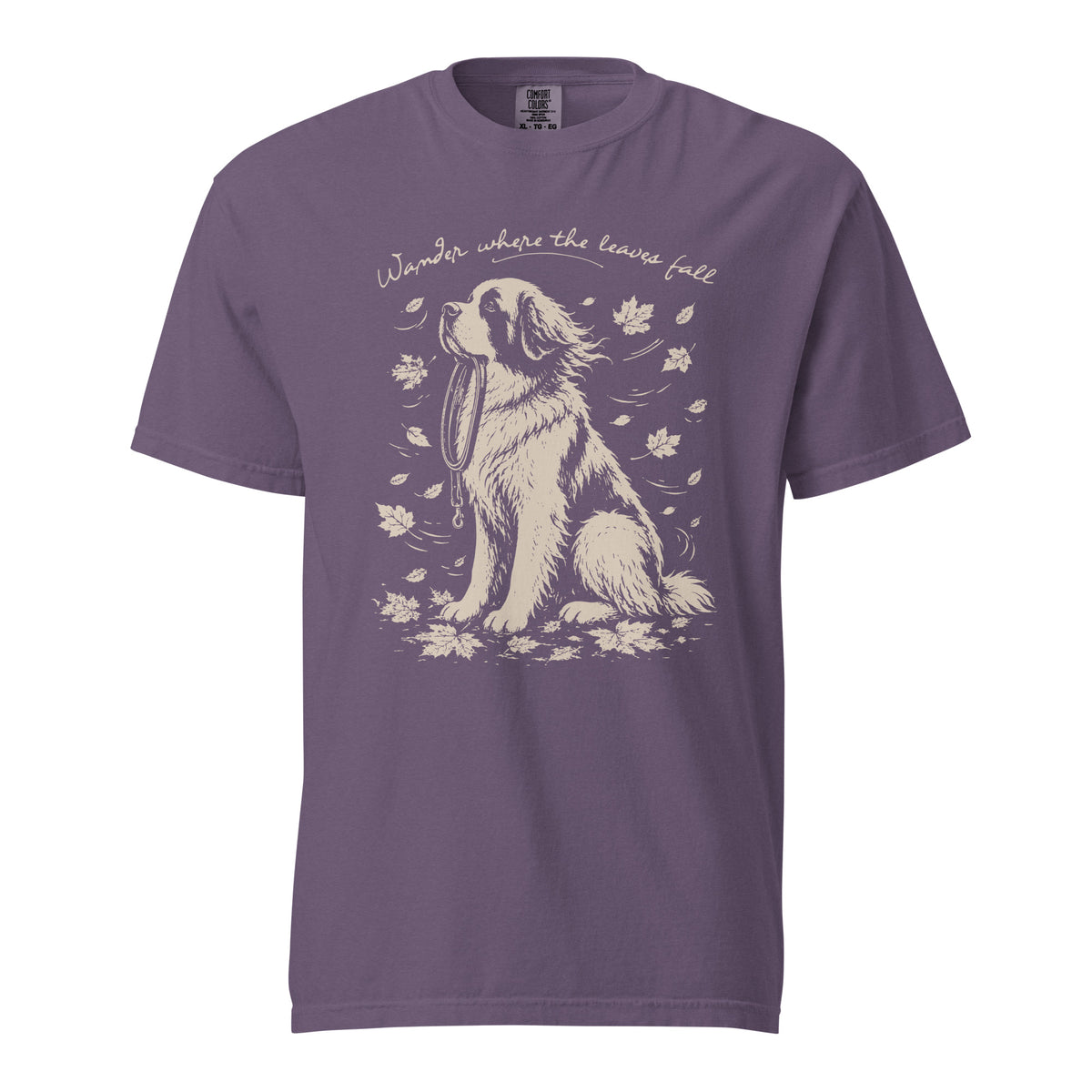 Wander Where the Leaves Fall Heavyweight T-shirt
