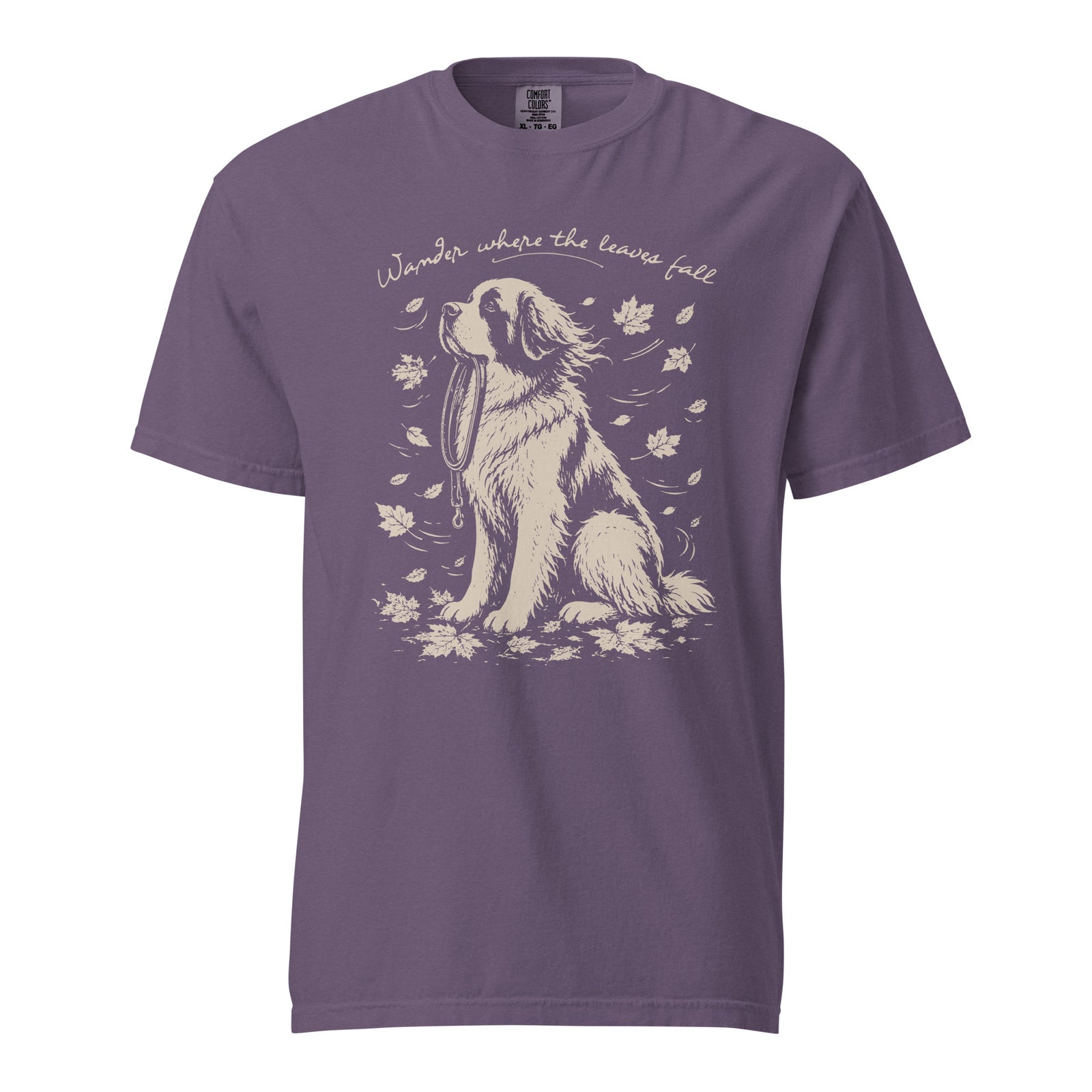 Wander Where the Leaves Fall Heavyweight T-shirt